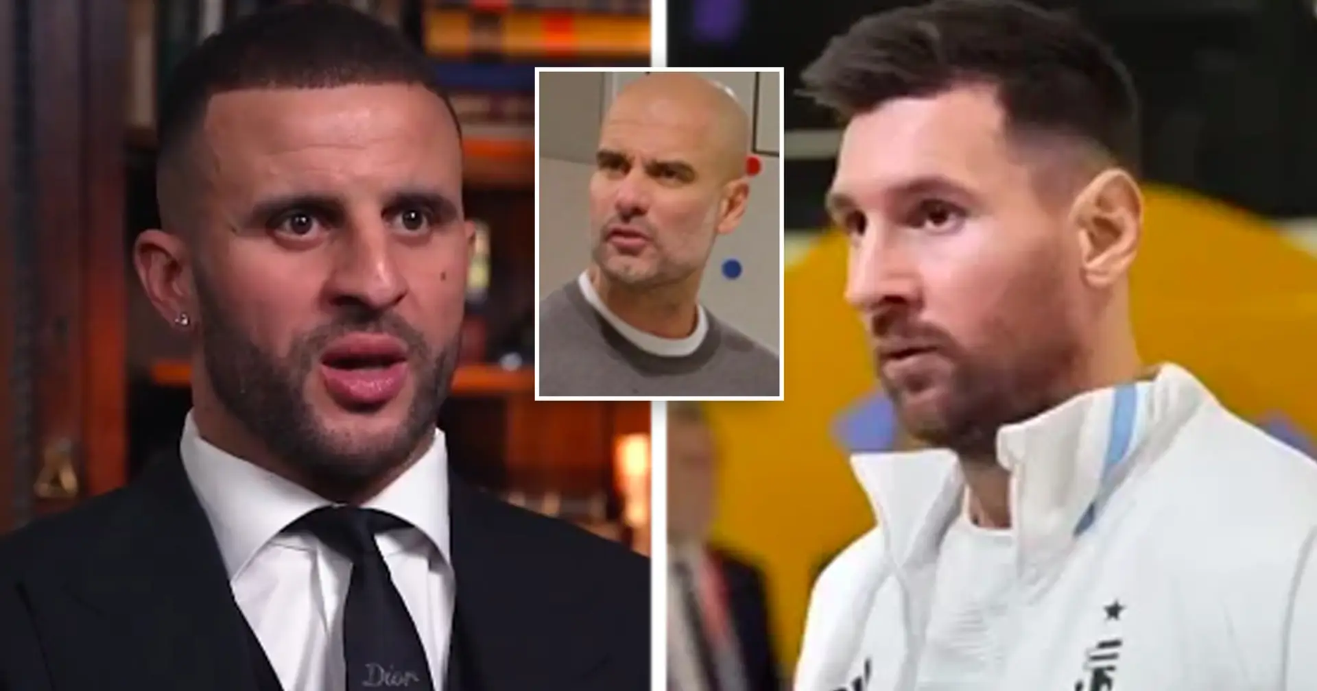 "Ecco cosa dice Guardiola": Kyle Walker spiega perché vorrebbe giocare con Messi
