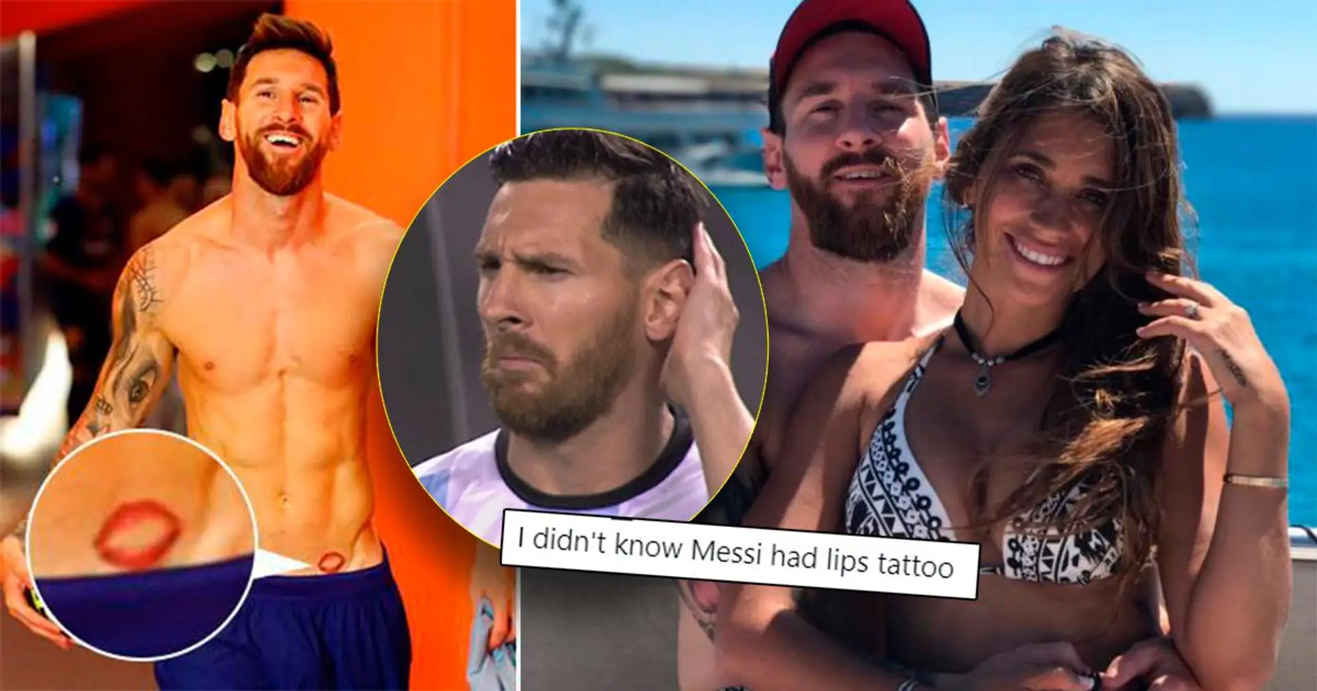 Pourquoi Lionel Messi a-t-il des lèvres tatouées sur la hanche ? Vous avez demandé - nous avons répondu