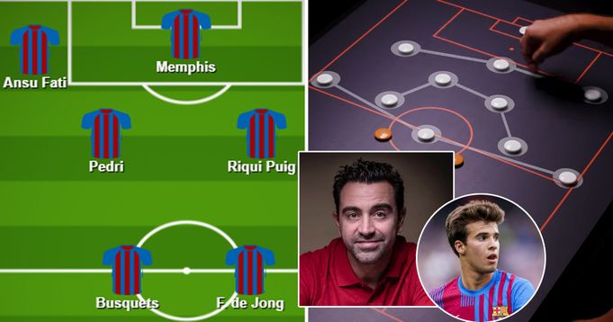 Pedri, Puig in: 2 ways Barca could line up with Xavi's preferred 3-4-3 formation