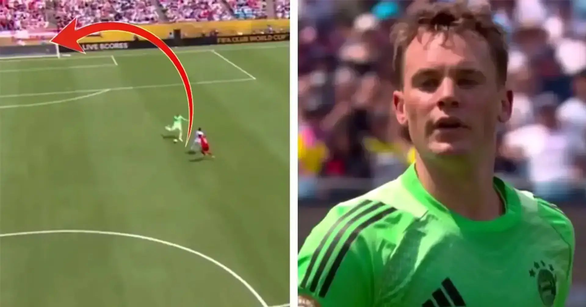 El Bayern Múnich casi marca el autogol más divertido del Mundial de ...
