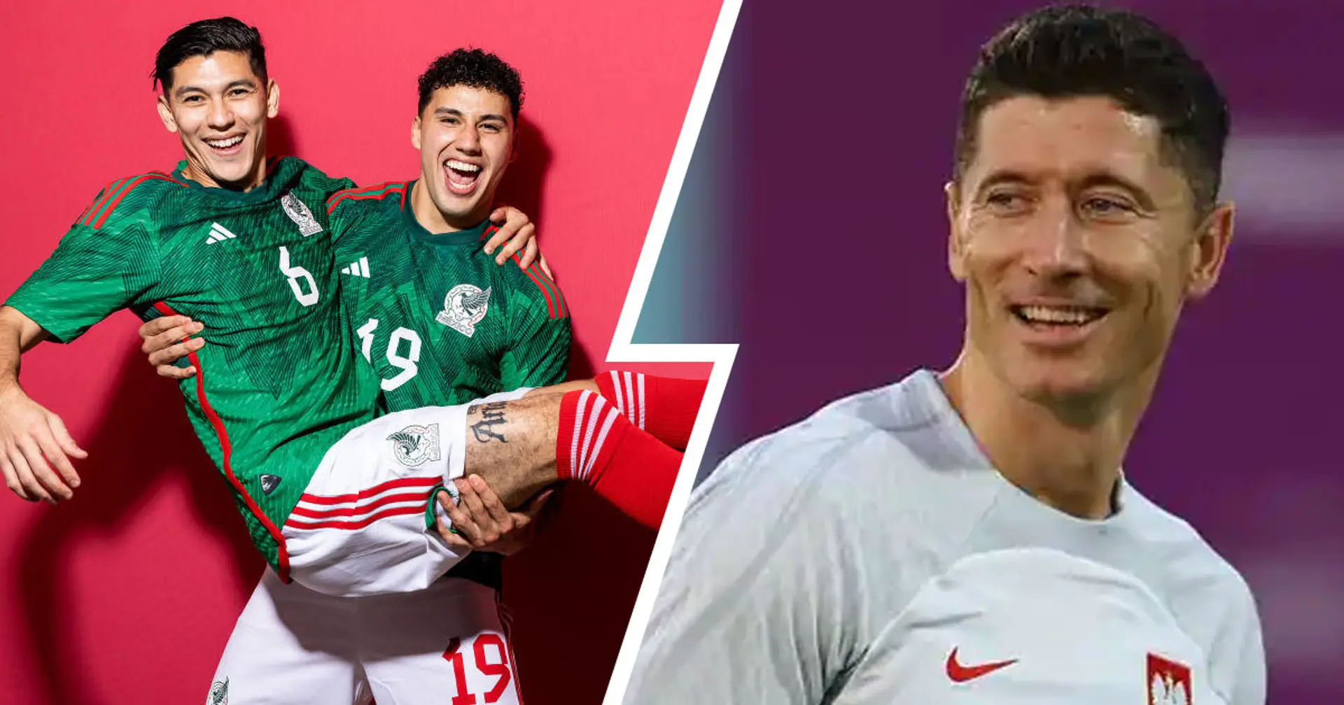 Mexico vs Poland: Official team lineups for the World Cup clash announced