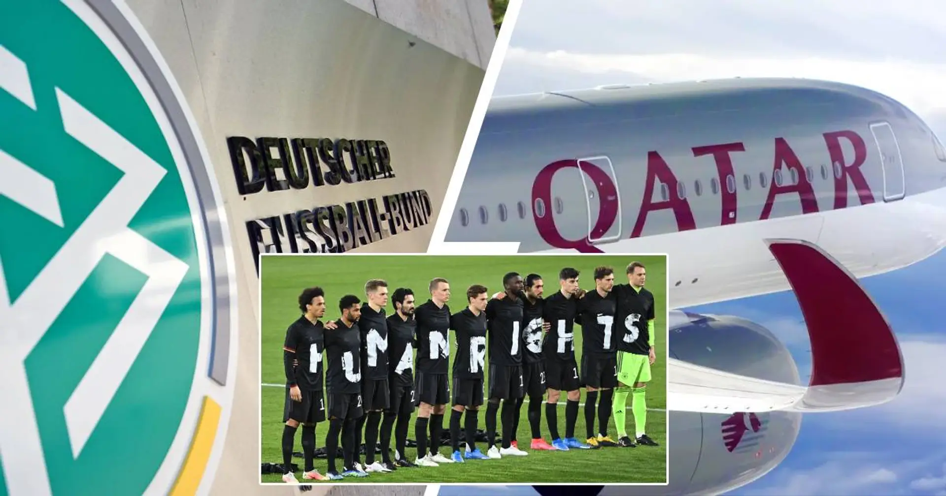 Verrückt: Der DFB führt angeblich Gespräche über mögliche Partnerschaft mit Qatar Airways