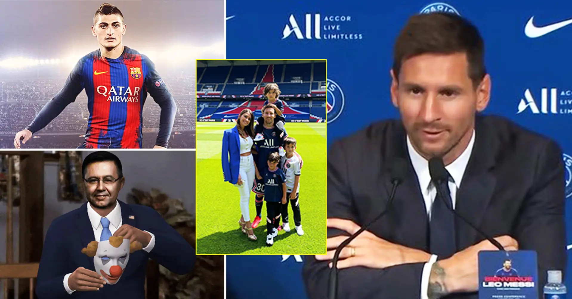 Leo Messi: "Il Barça voleva Verratti. Ora sono io che lo raggiungo a Parigi"