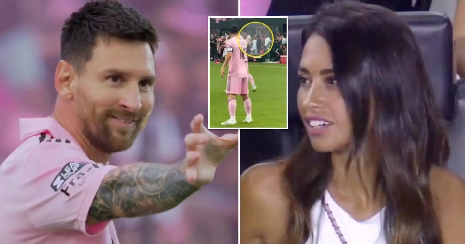 Messi's wife reveals actual meaning behind Leo's new goal celebration