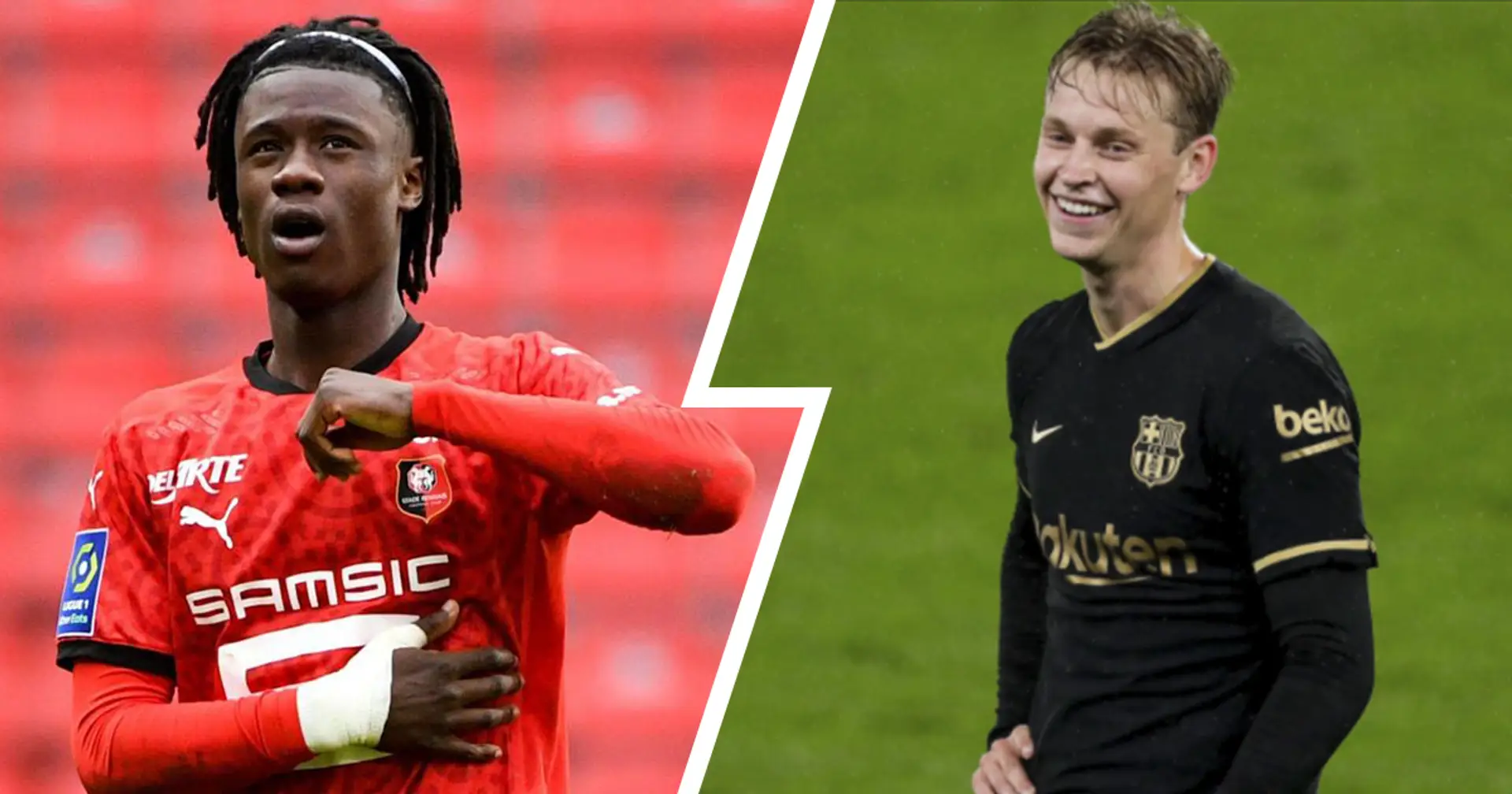 'He does it at Rennes where the team are Messi wannabees with 0.000001% of the talent': Barca fan explains how De Jong would profit from Camavinga
