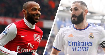 Revealed: Benzema one goal away from equalling historic Henry record