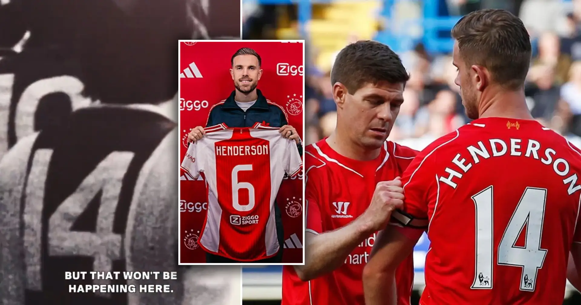 Why Jordan Henderson can't have his Liverpool's number 14 at Ajax