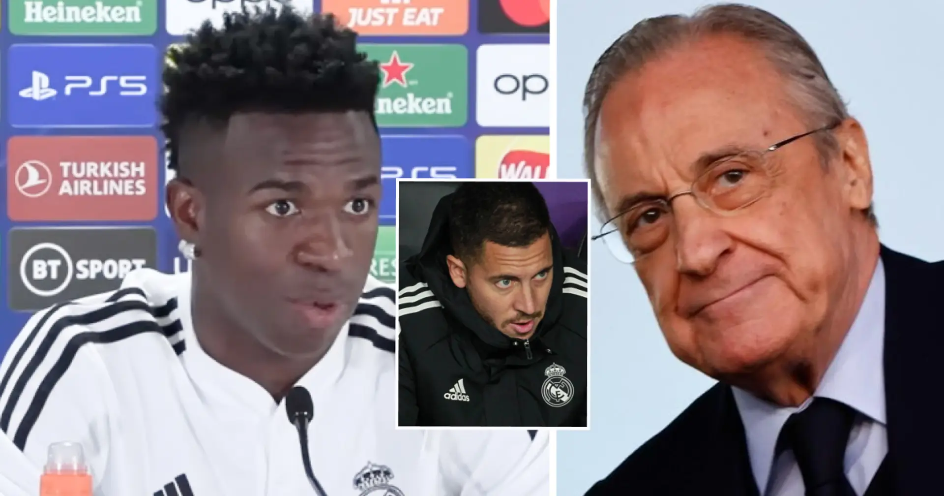 Vinicius salary at Real Madrid revealed — it's three times less than Hazard's