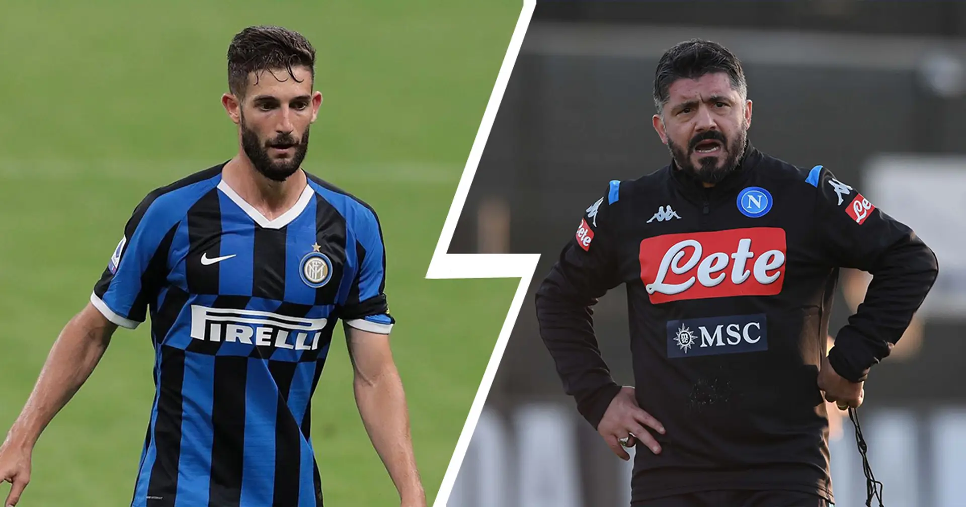 Gagliardini non sarà l'unico a saltare Inter-Napoli: Gattuso dovrà fare a meno di due pezzi da 90