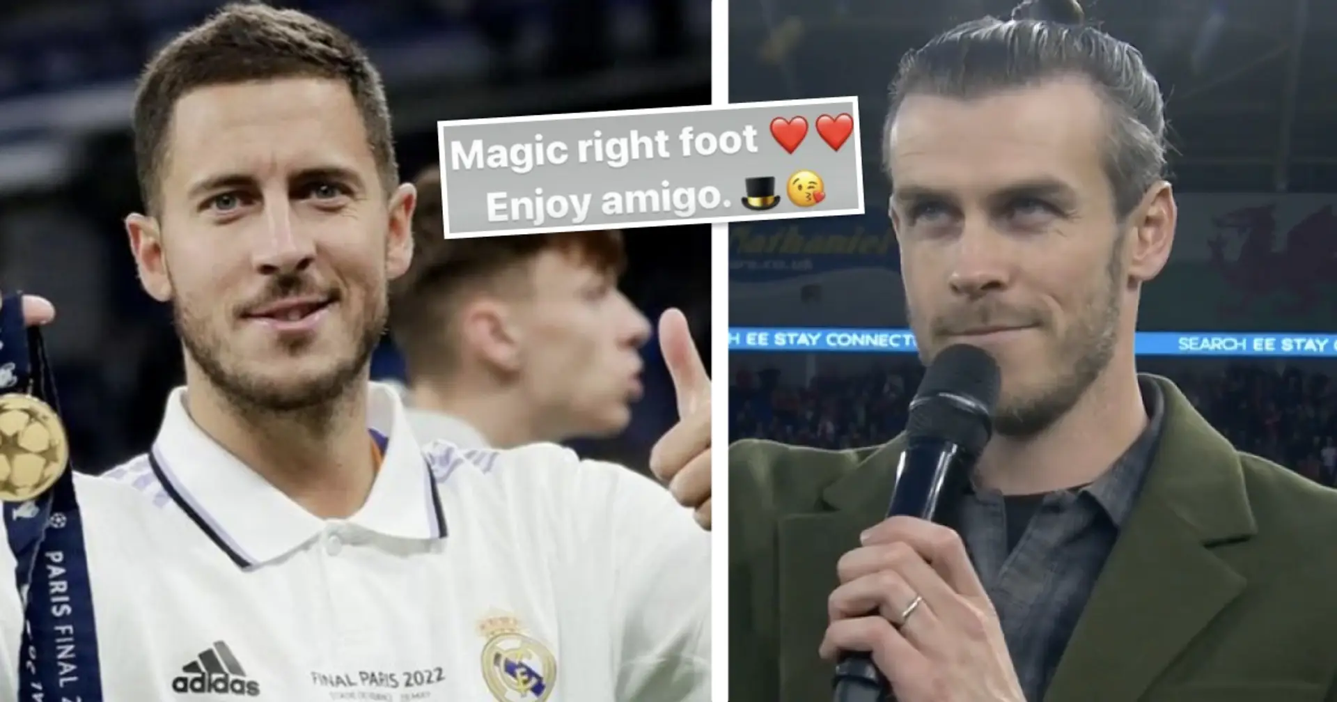 "Pour toujours une légende", "pied droit magique" : Vinicius, Bale et d'autres réagissent à la retraite de Hazard
