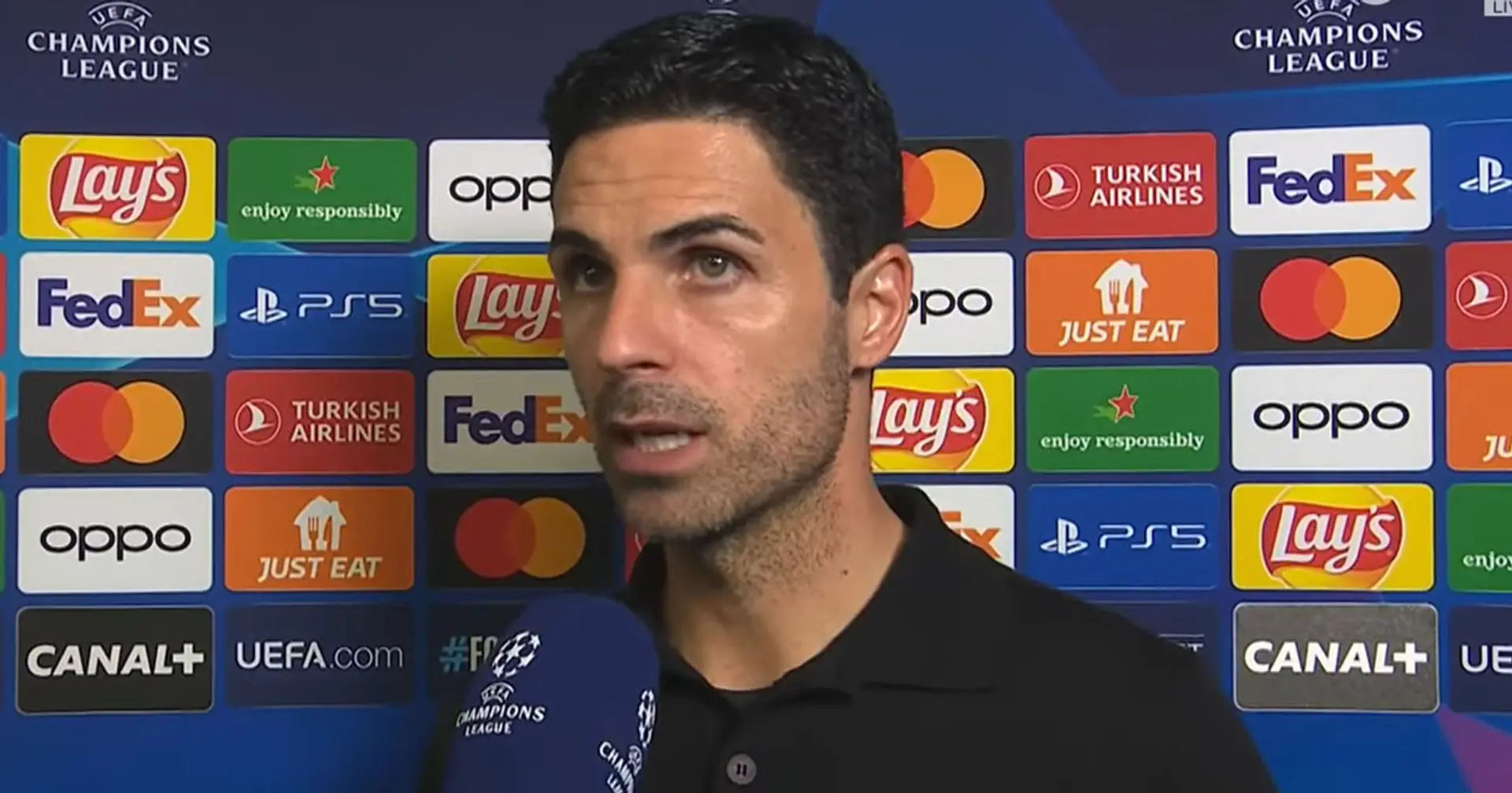 'Errors happen in football': Arteta names what Arsenal did 'really poorly' against Lens