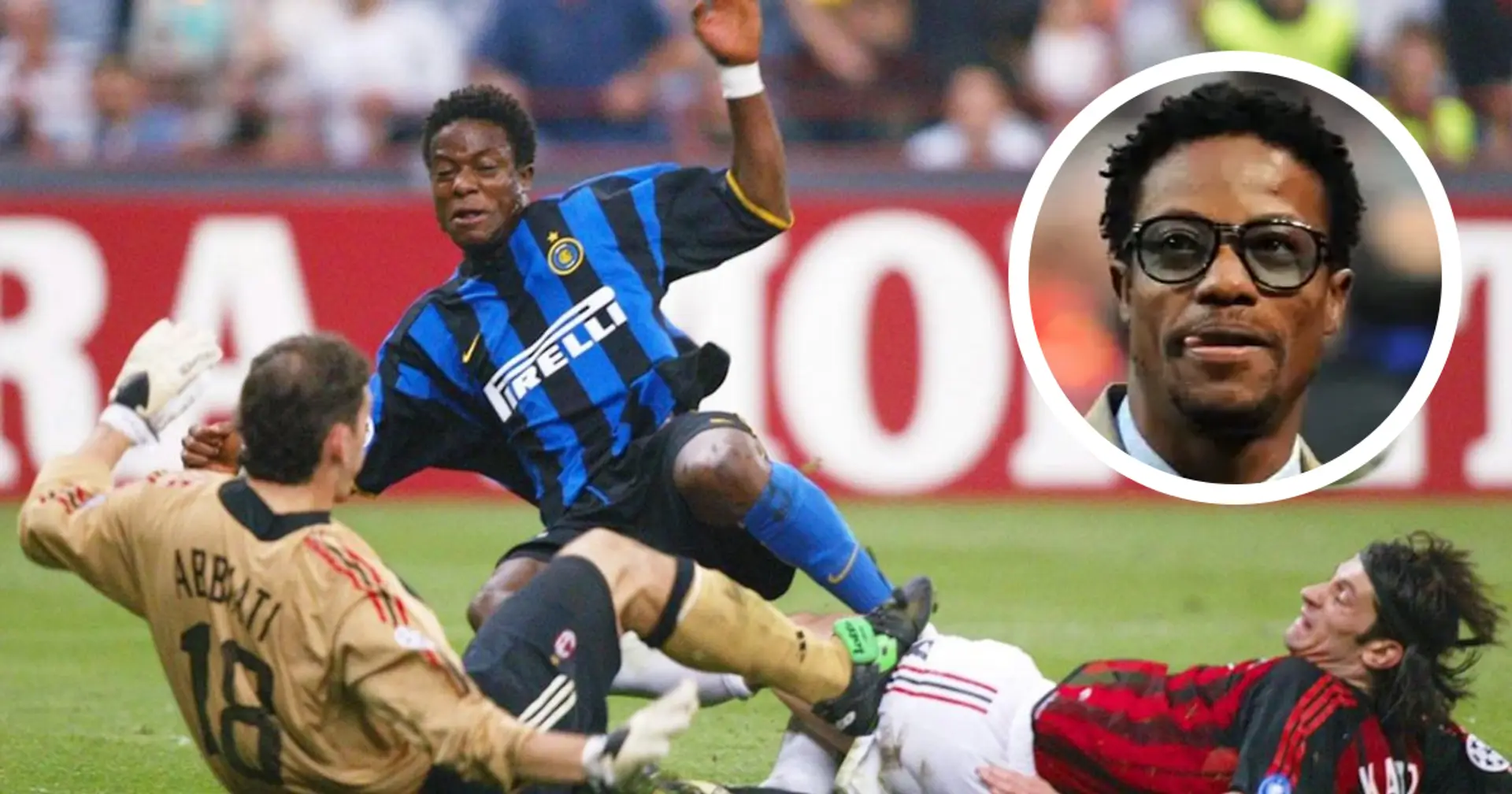 "Soffro ancora": Kallon torna sull'errore nell'euroderby del 2003, oggi l'Inter cerca la rivincita sul Milan