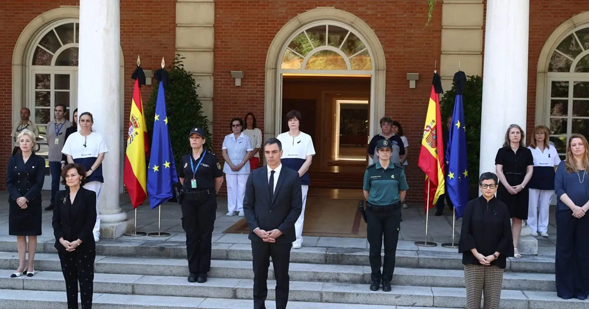 إسبانيا تبدأ 10 أيام من الحداد الرسمي تكريما لضحايا كورونا المستجد