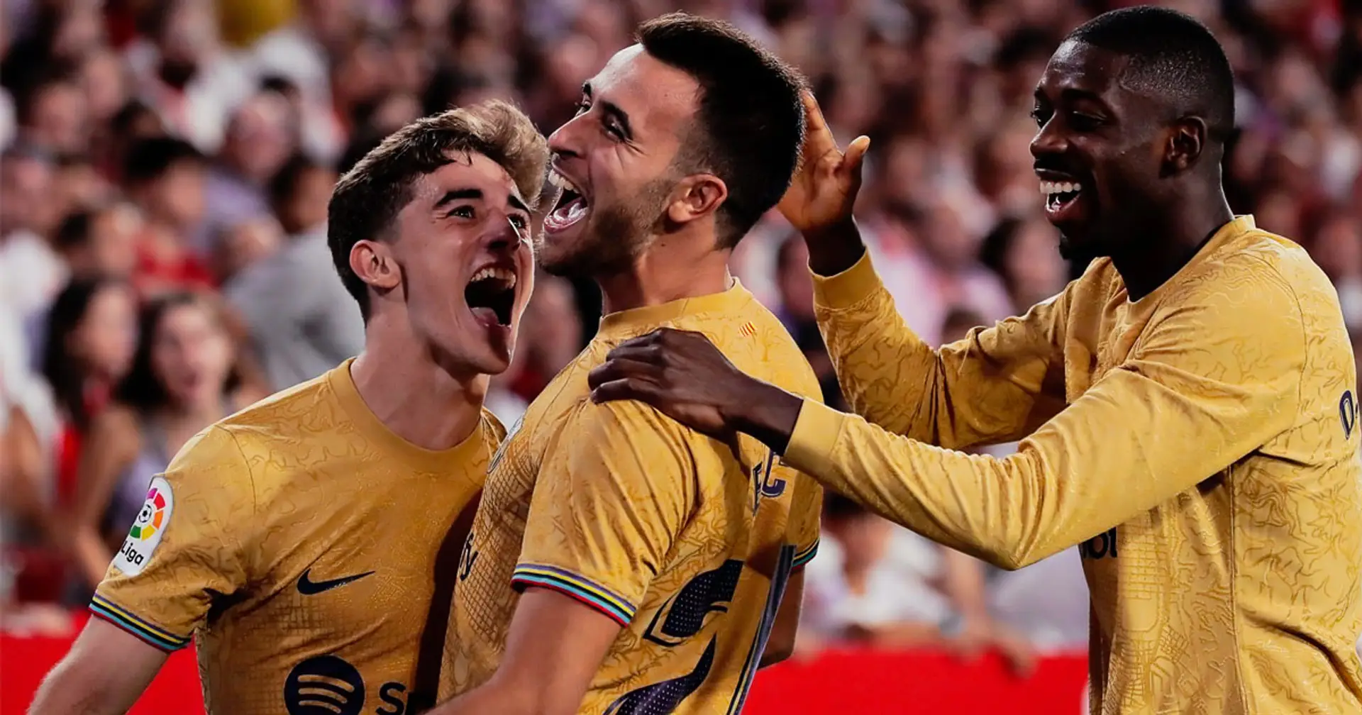 Gavi - 9, Dembélé - 7: valoración de los jugadores del Barça en la victoria ante el Sevilla