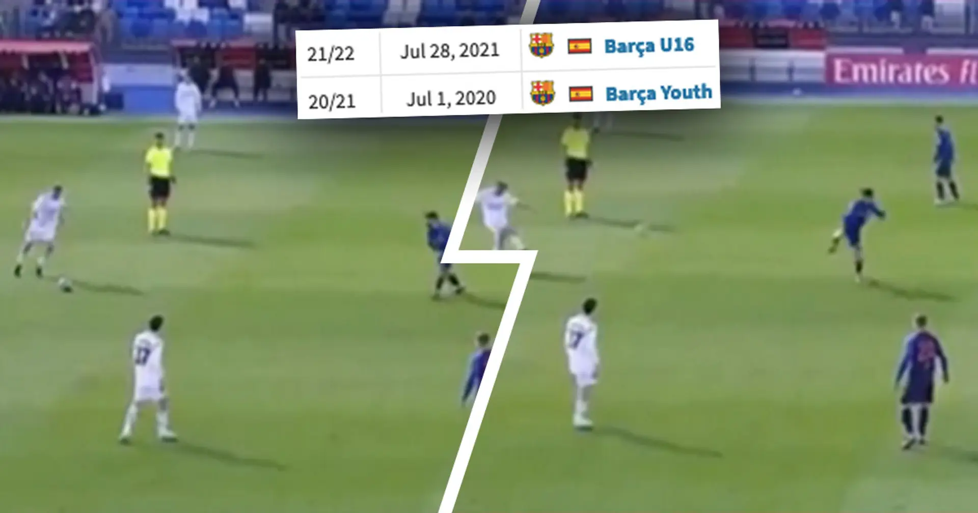 Ex-Barca talent converts stunning free kick for Real Madrid U19 managed by Alvaro Arbeloa