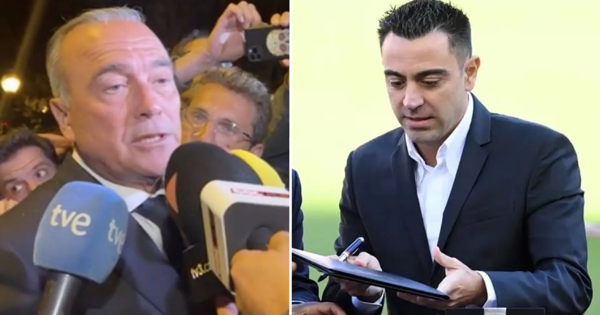 'Commitment, project and more': Barca vice president explains why Xavi decided to stay