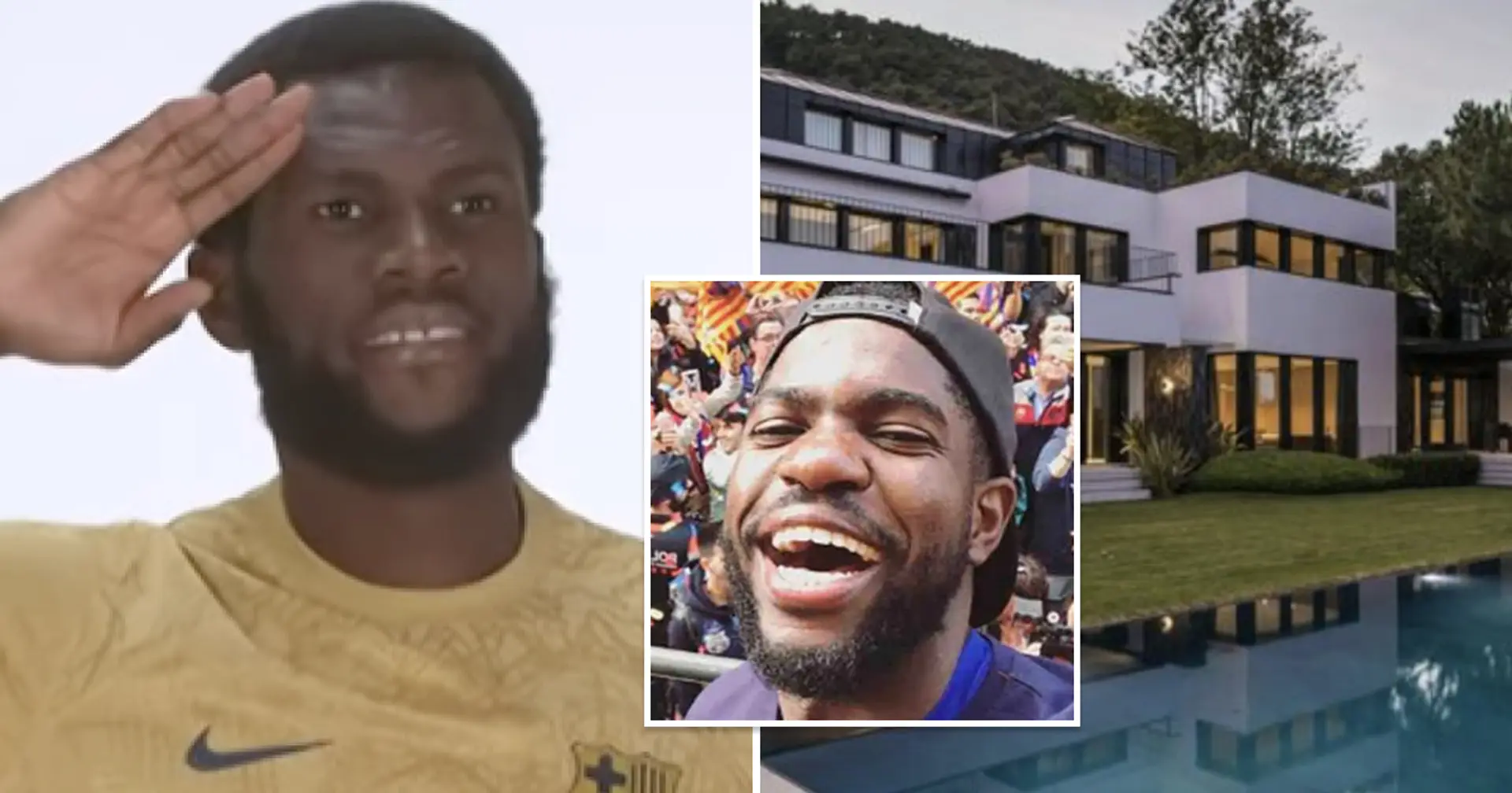 One time Samuel Umtiti helped Franck Kessie find a house  -- they barely knew each other