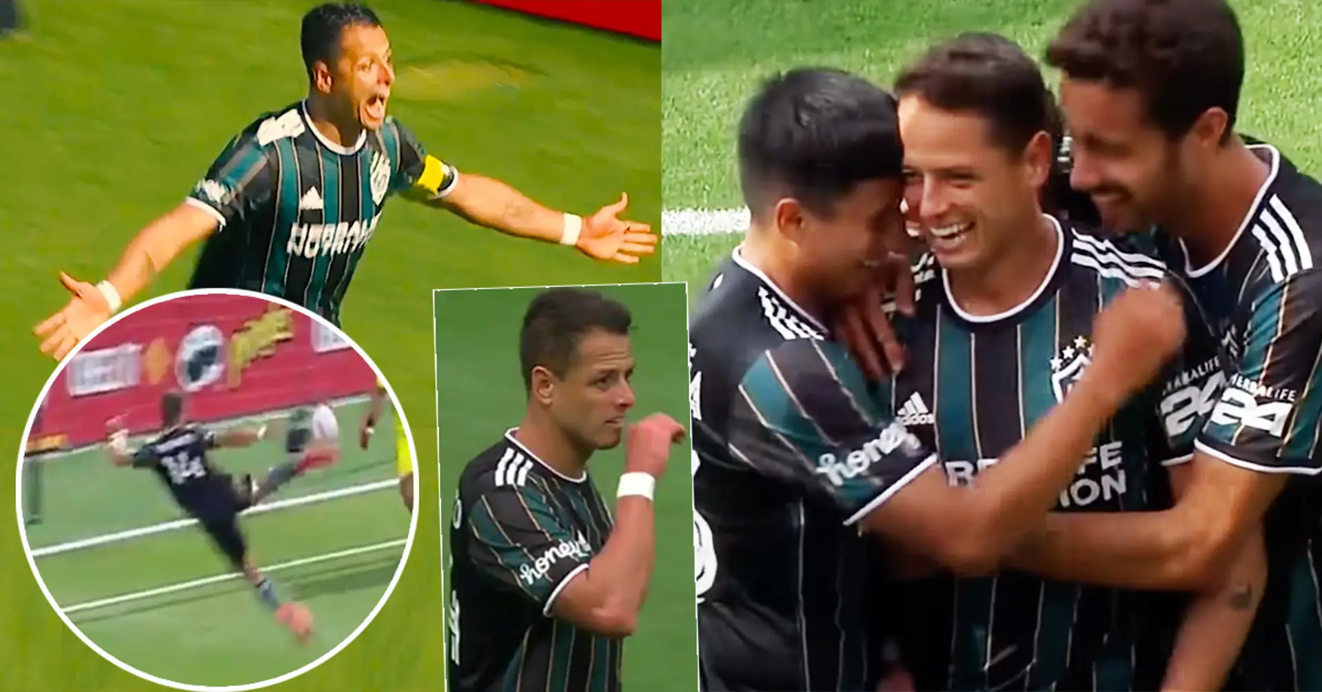 Javier 'Chicharito' Hernandez puts on a show, scores 3 amazing goals in 50 minutes