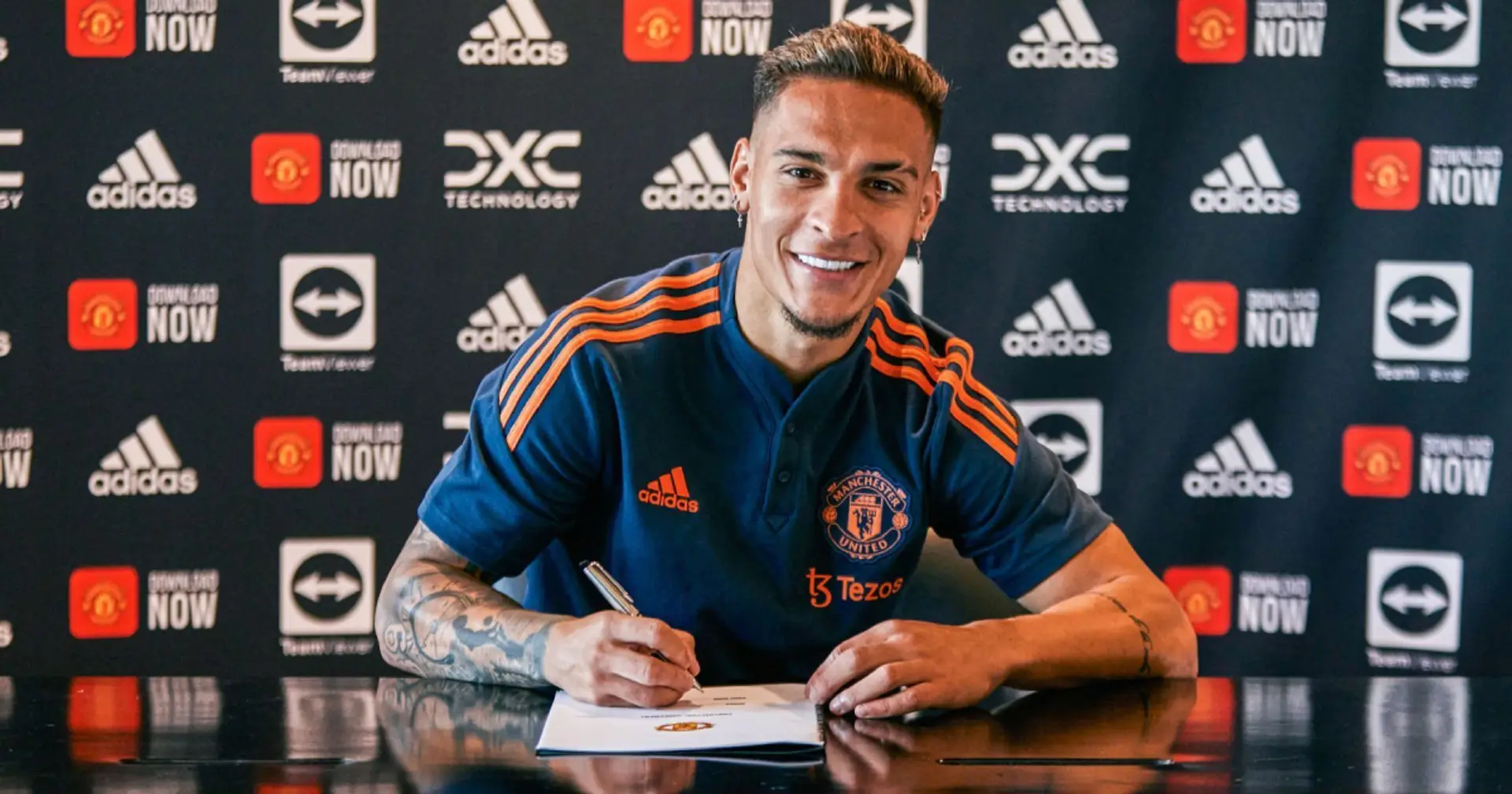 OFFICIAL: Man United announce Antony signing