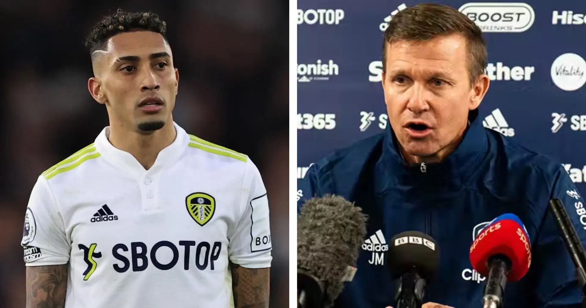 'My guess is, I don't know': Leeds manager Marsch unsure if Chelsea target Raphinha will go on pre-season tour