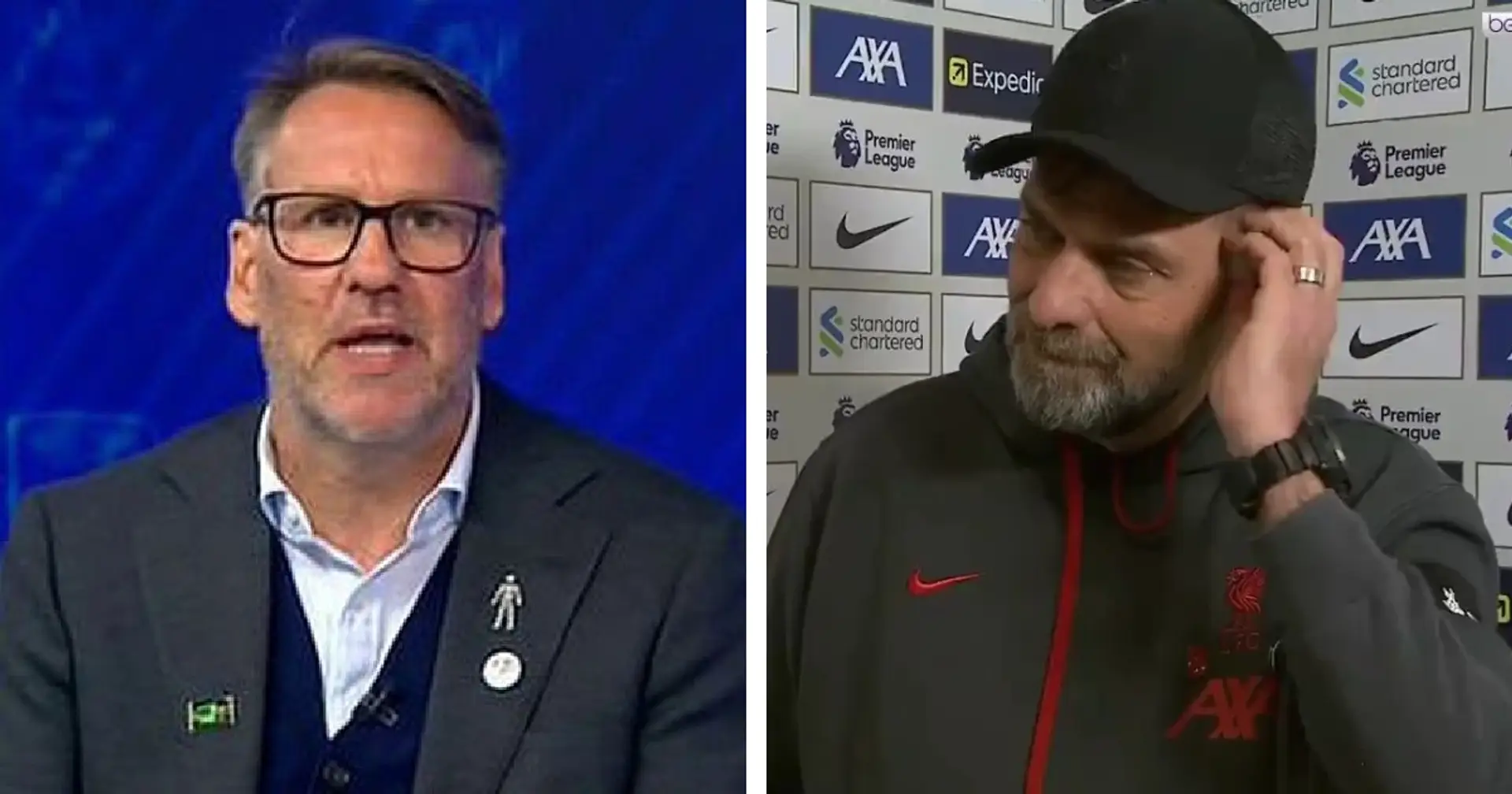 'You just can’t with six games to go': Merson explains why he loved Klopp's post-match interview 