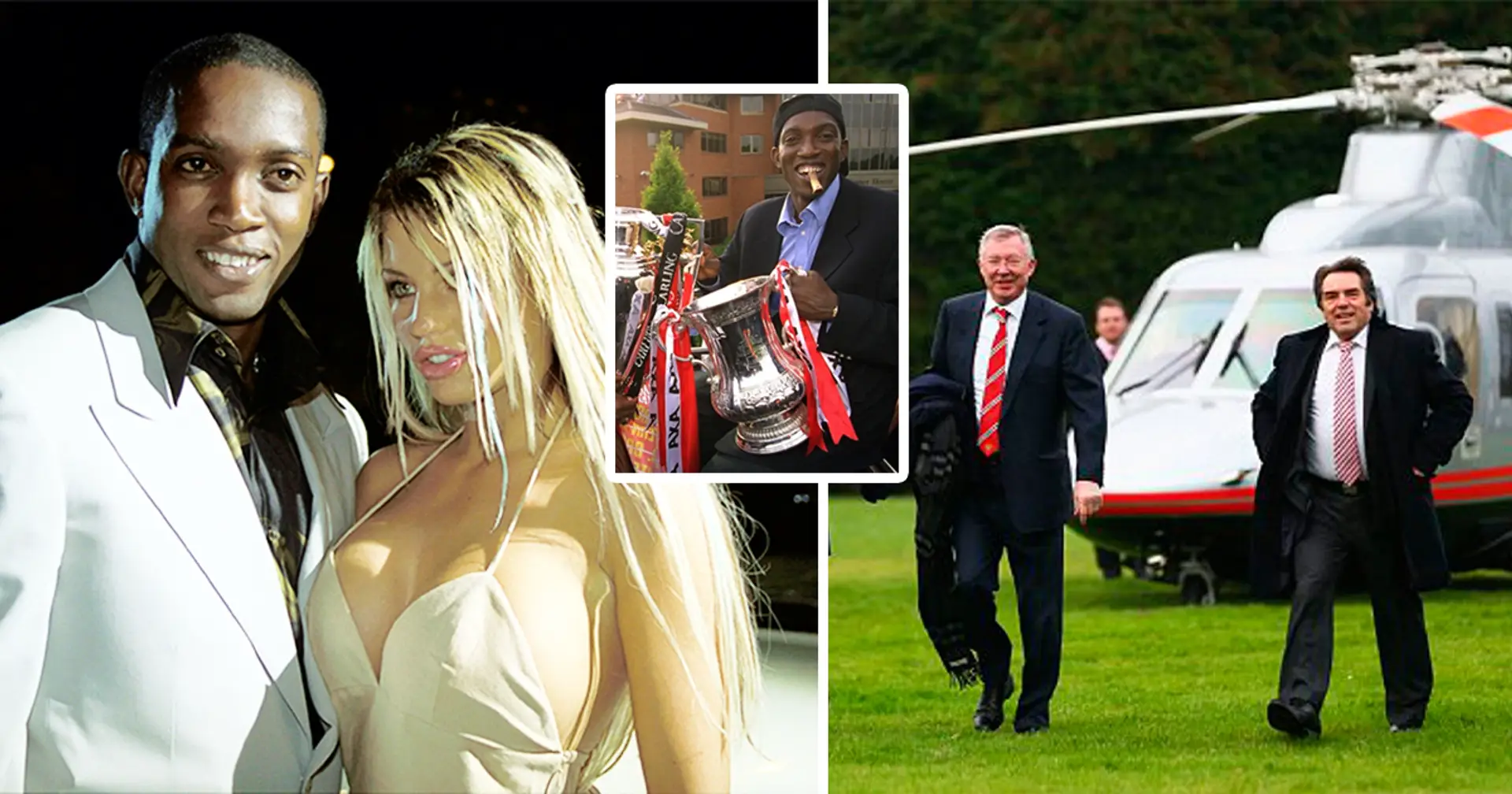 Dwight Yorke hijacked helicopter hired by Ferguson to go partying instead of Man United match  