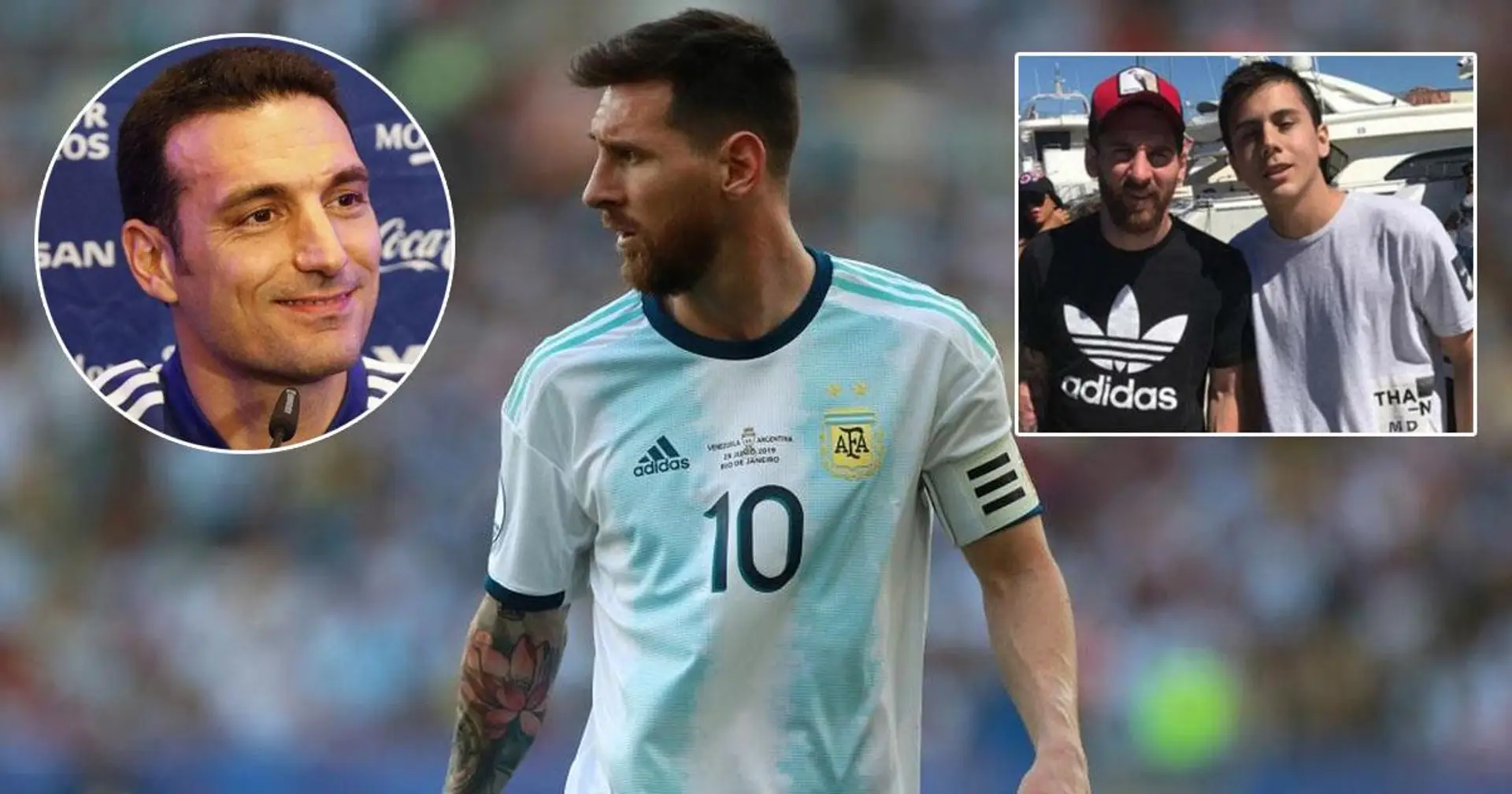 Le sélectionneur de l'Argentine nomme ce qu'il admire le plus chez Messi - ce ne sont pas ses compétences de jeu