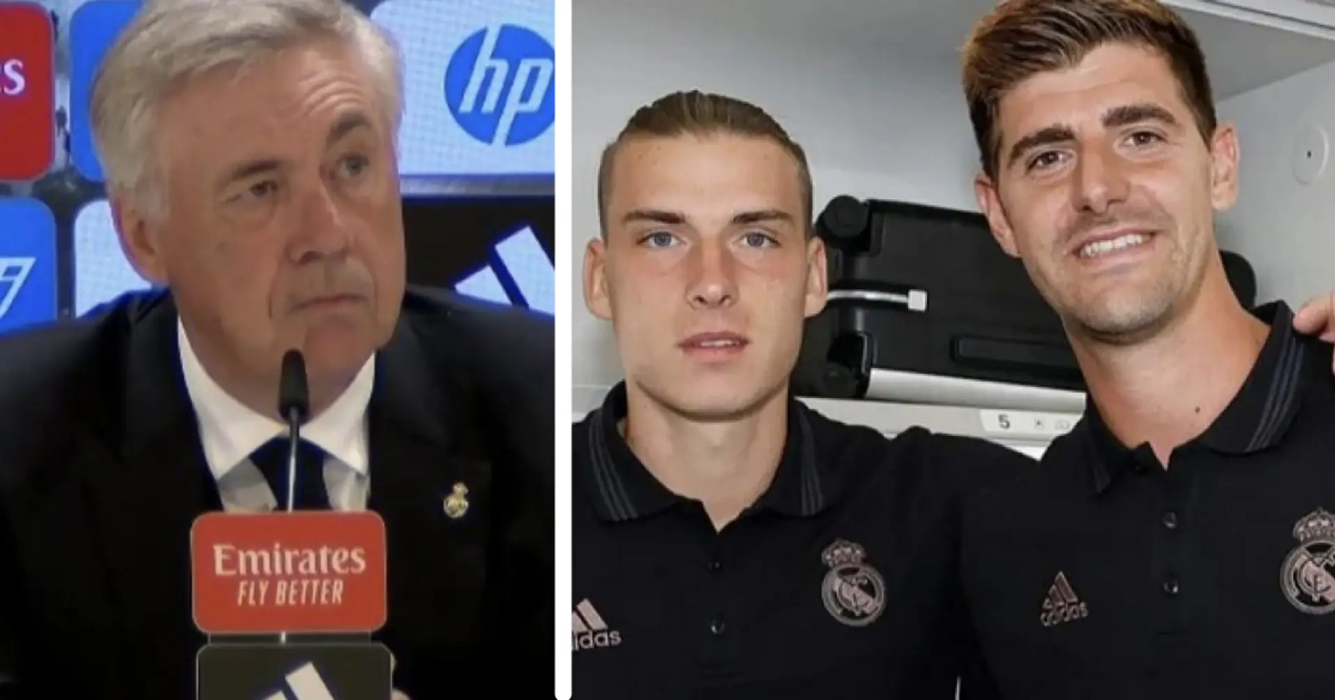 Ancelotti reveals plan for Courtois and Lunin ahead of Champions League final