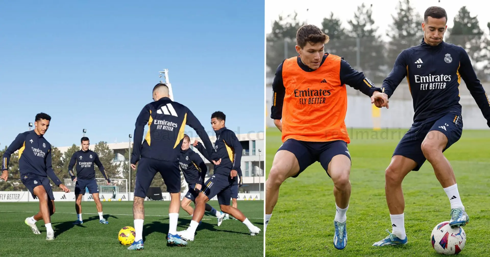 10 best pics as Real Madrid players return to training, Bellingham in