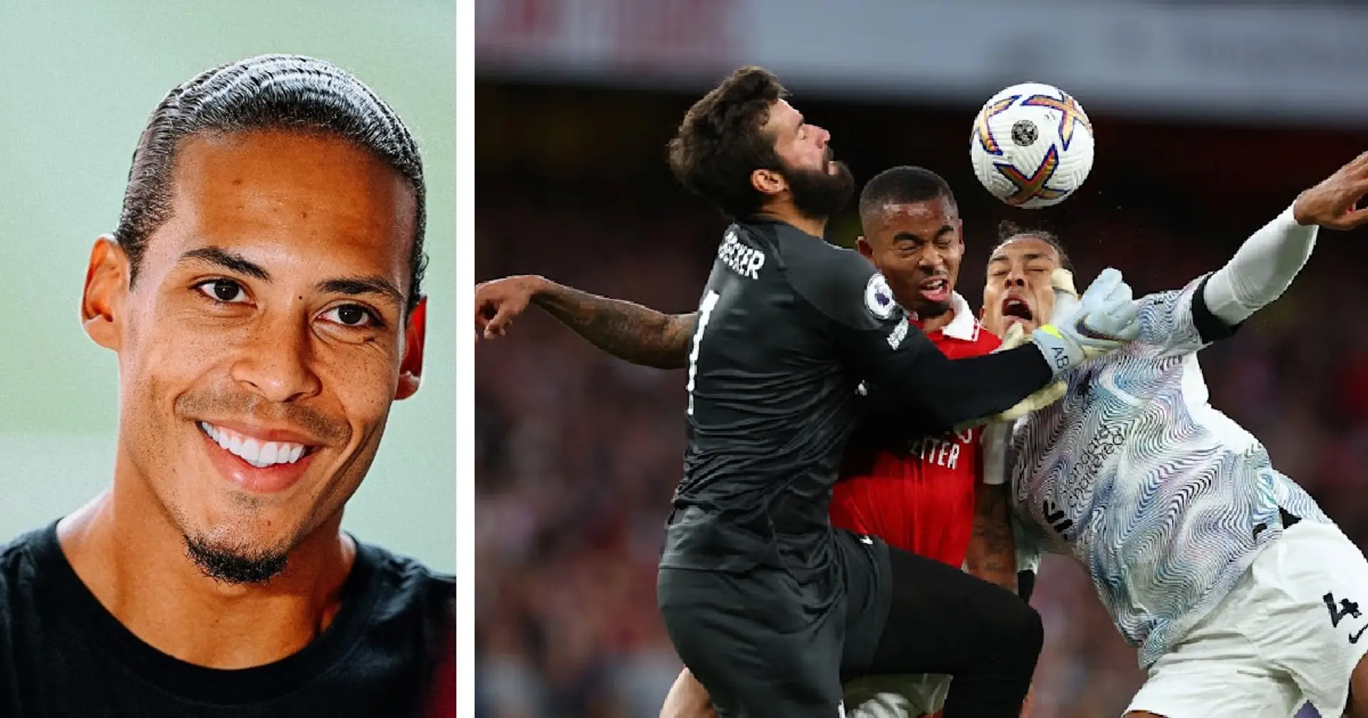 Van Dijk picks former Arsenal player and current star as toughest opponents 