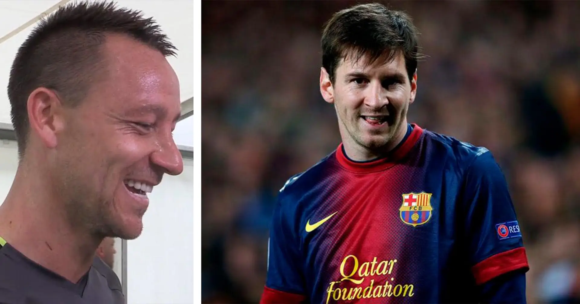 "Mes enfants l'adorent'': comment John Terry a manqué de superlatifs pour décrire Leo Messi comme footballeur et personne