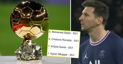 Messi n'est plus le favori : les dernières cotes du Ballon d'Or 2021