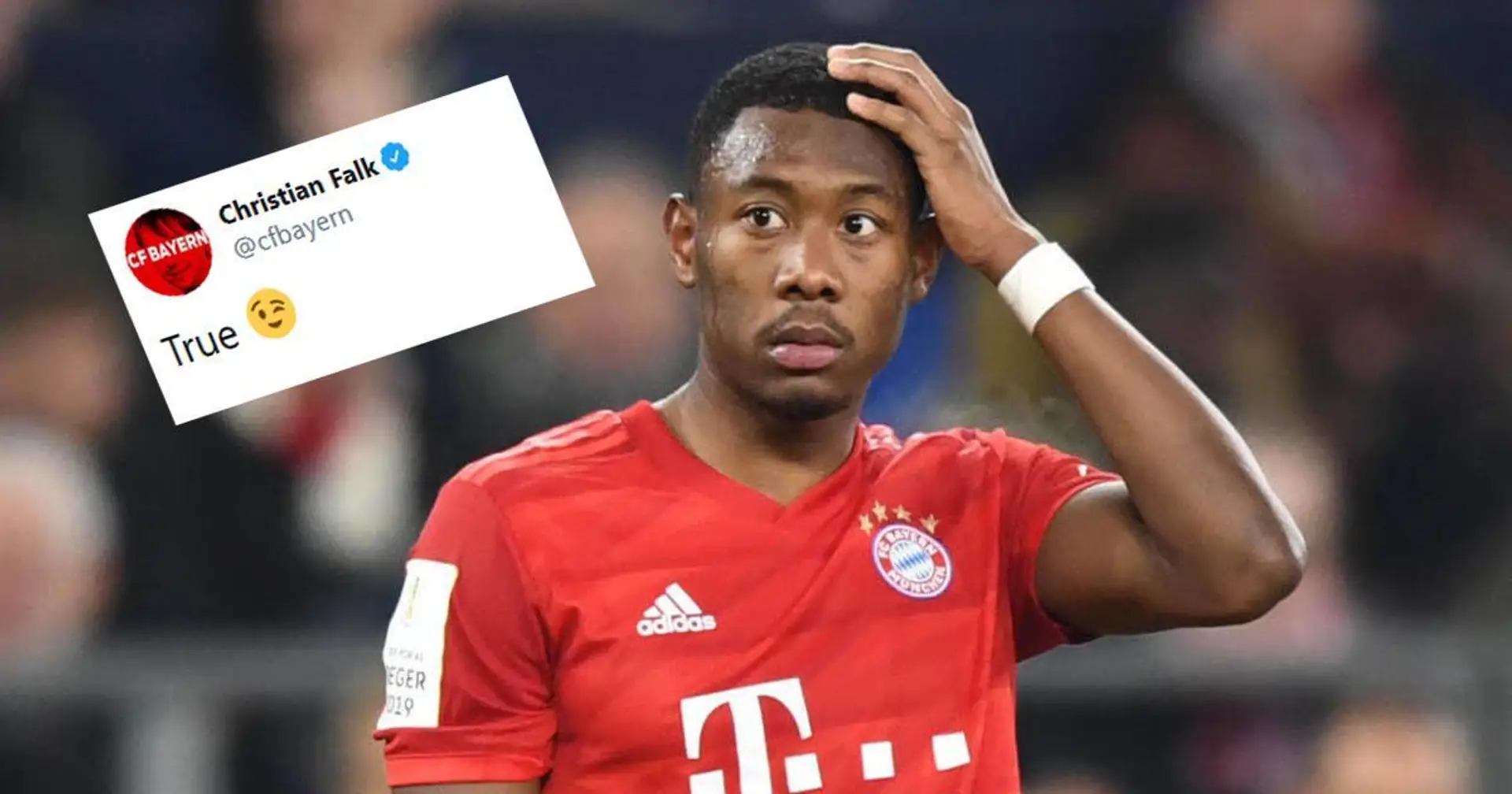 En Alemania confirman la posibilidad de que Alaba salga este verano del Bayern
