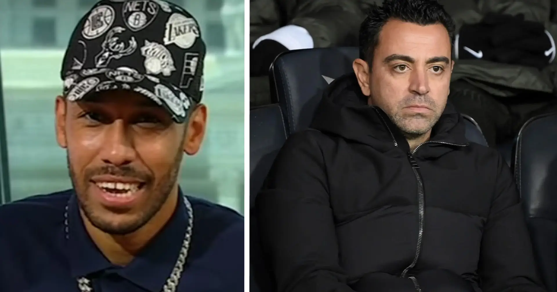 'Gives everything. A good coach': Aubameyang reveals ideal manager to replace Xavi at Barca