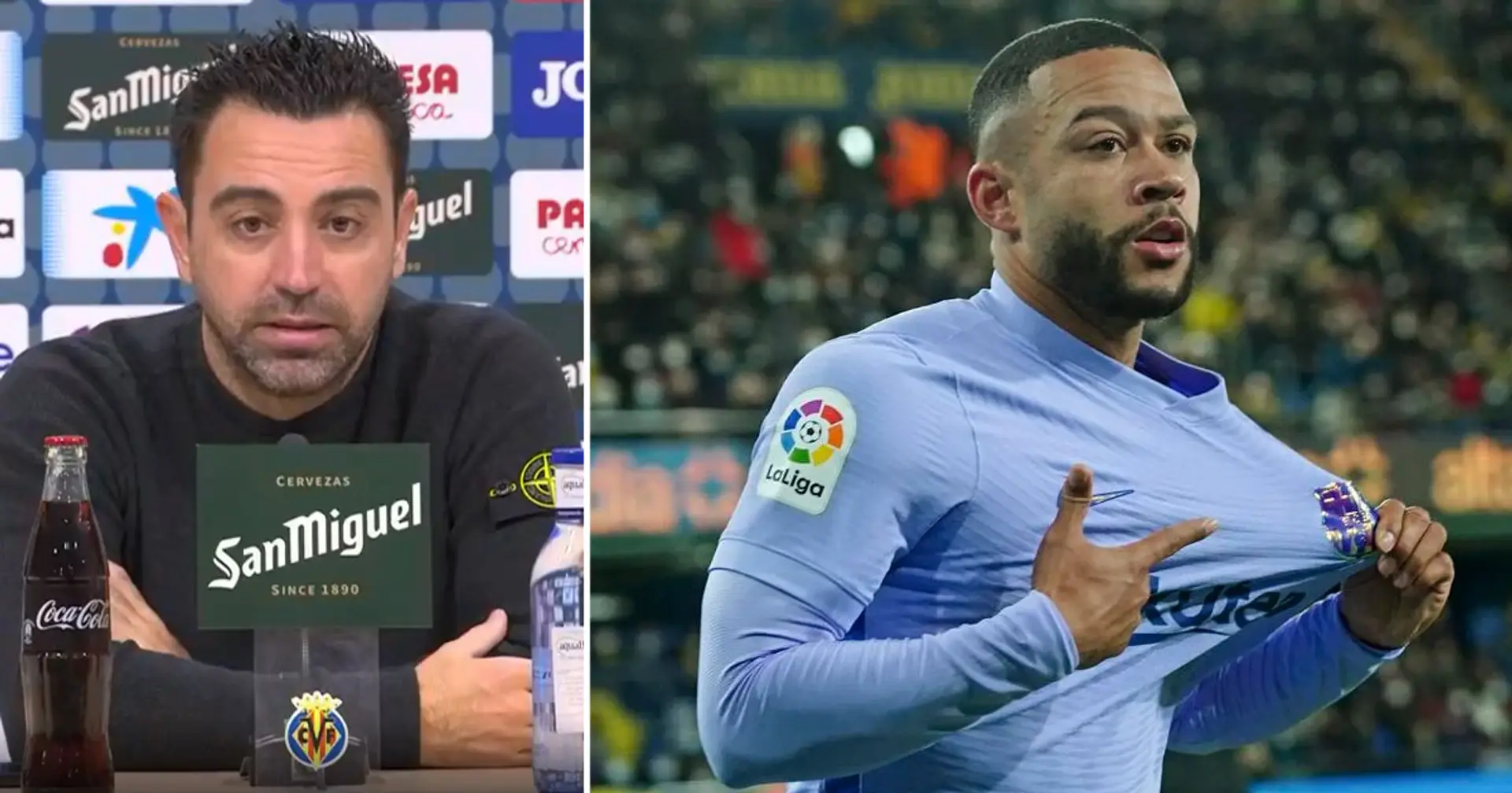 'That's a tactical action': Xavi explains why Memphis goal wasn't down to pure luck