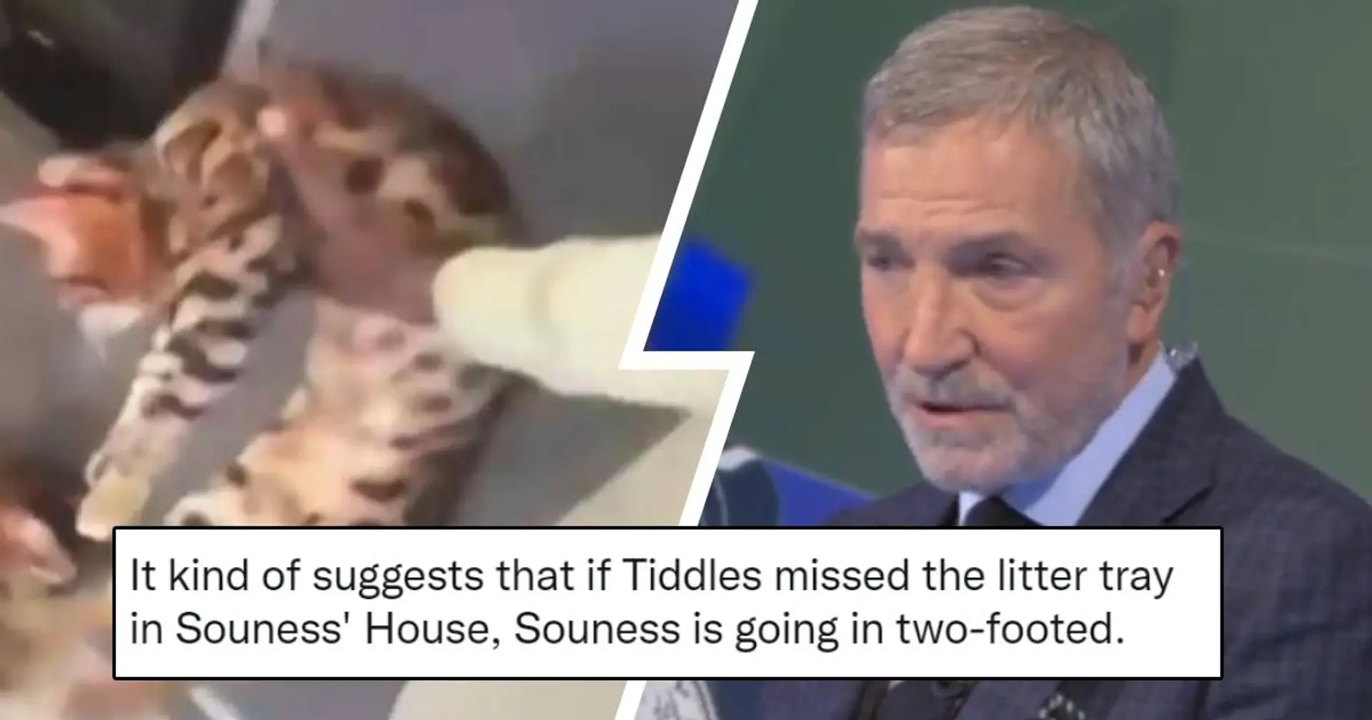 'No way is this real': Graeme Souness goes viral with his take on Zouma kicking cat (video)