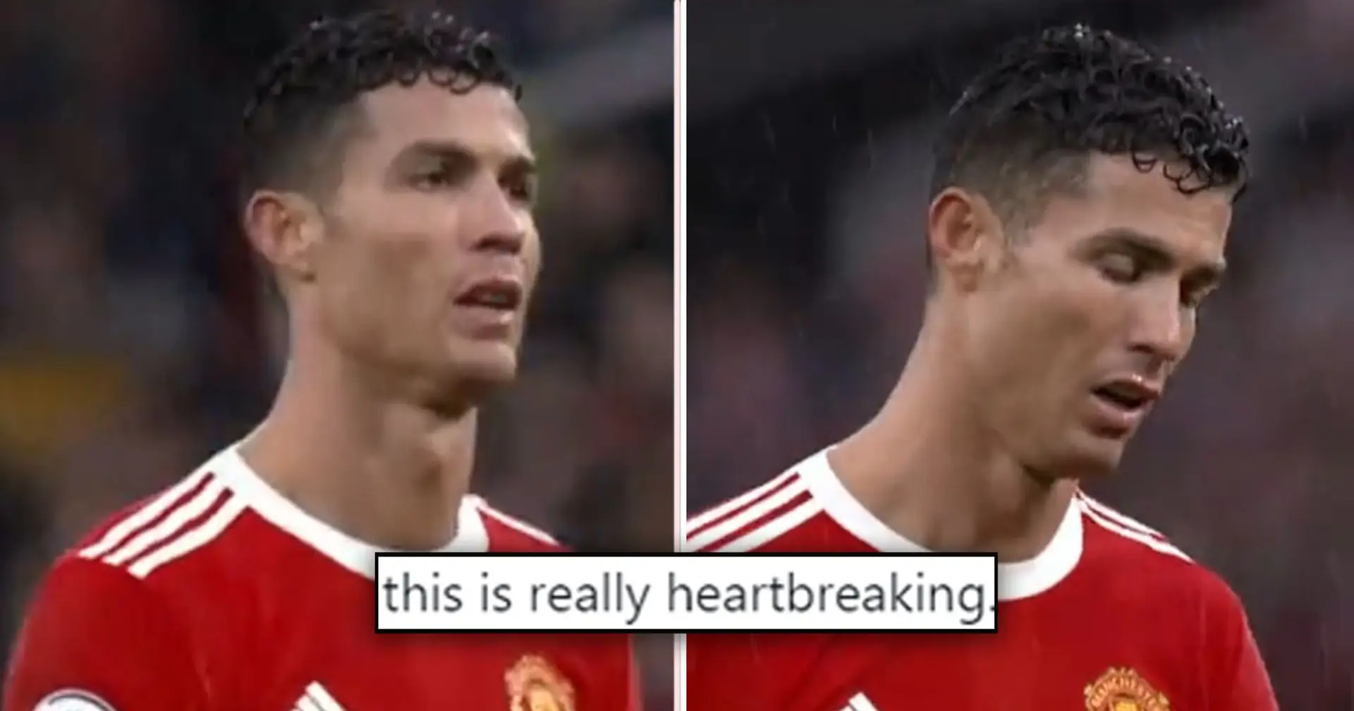 'Hurts seeing him like this': United fans spot moment that 'broke' Ronaldo in Southampton draw