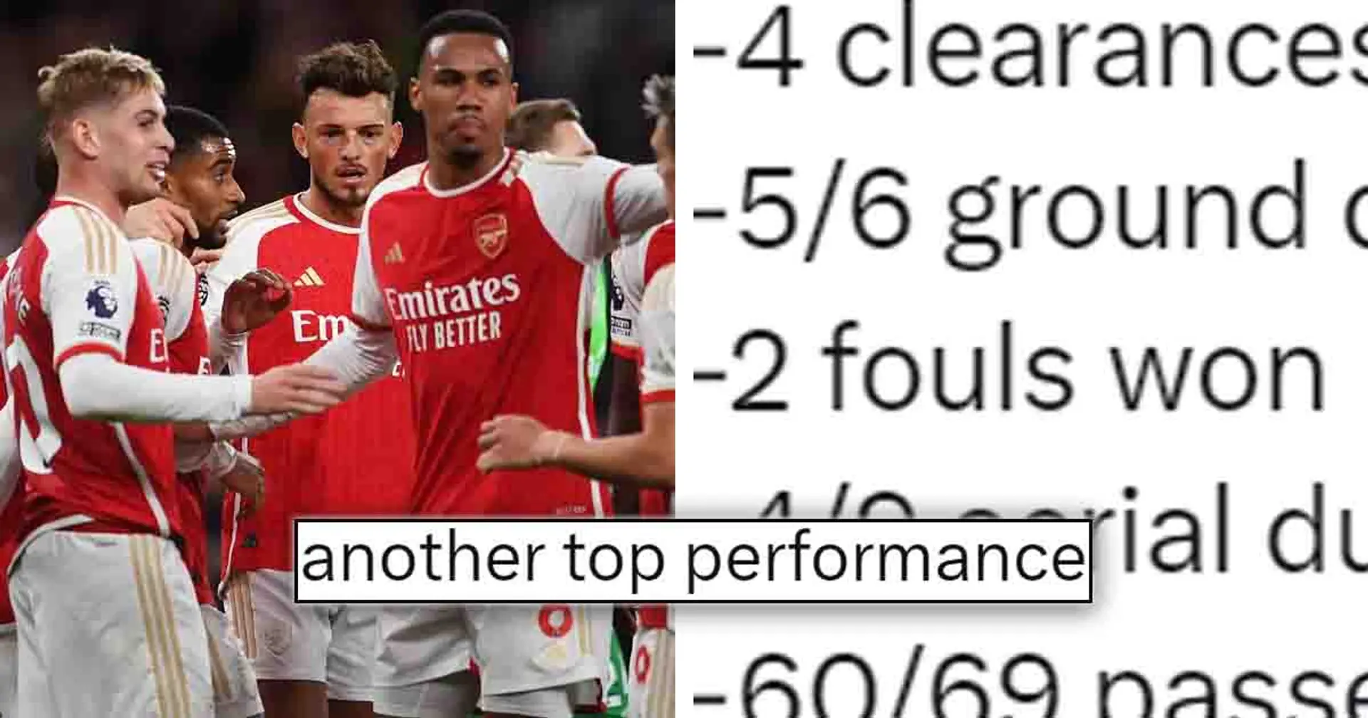 'Colossal display': Arsenal fans hail one standout performer from Luton win