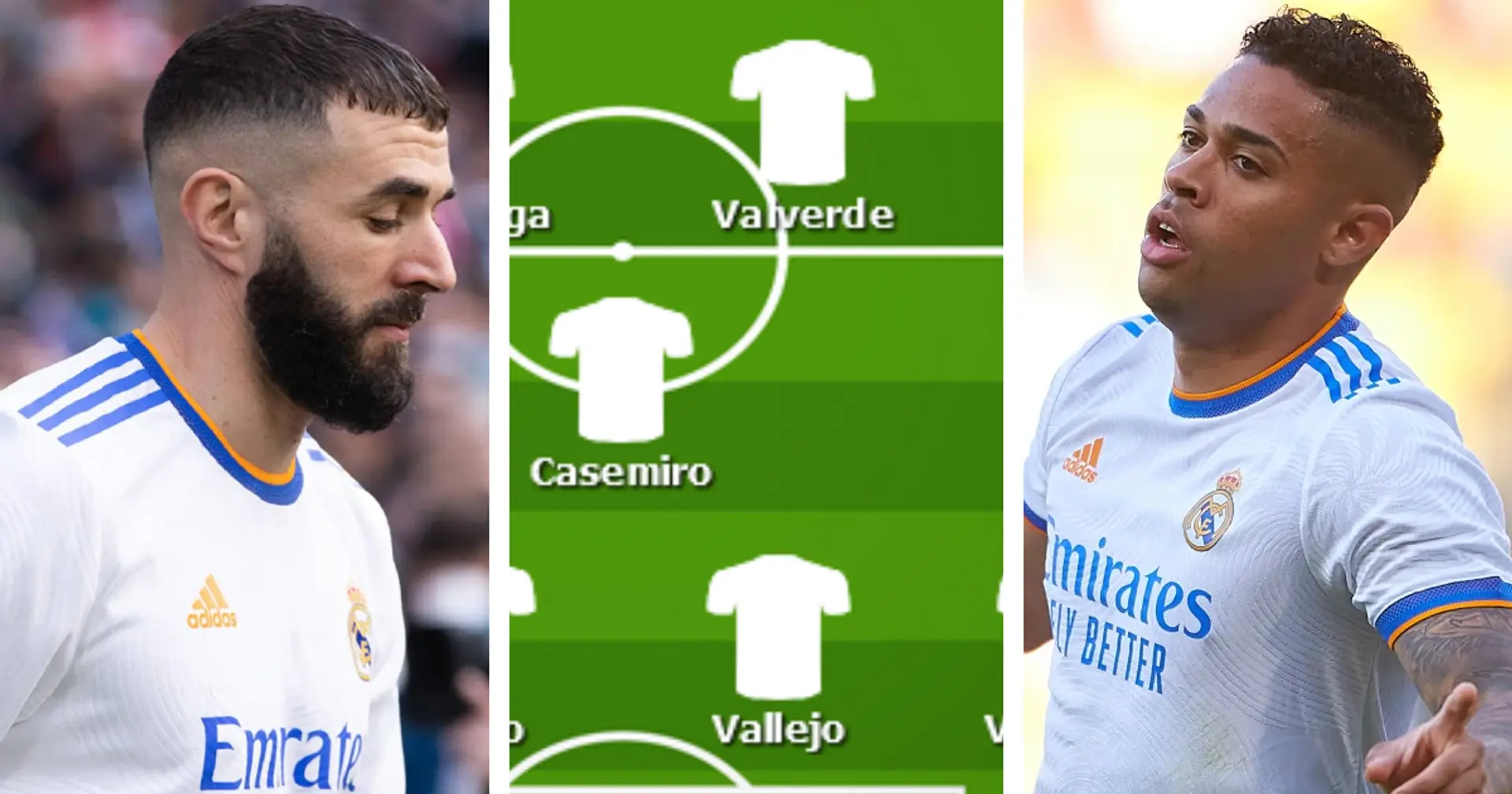 ¿Empezar con Benzema o dar descanso a los jugadores clave? Elige tu XI del Real Madrid vs Real Betis entre 3 opciones