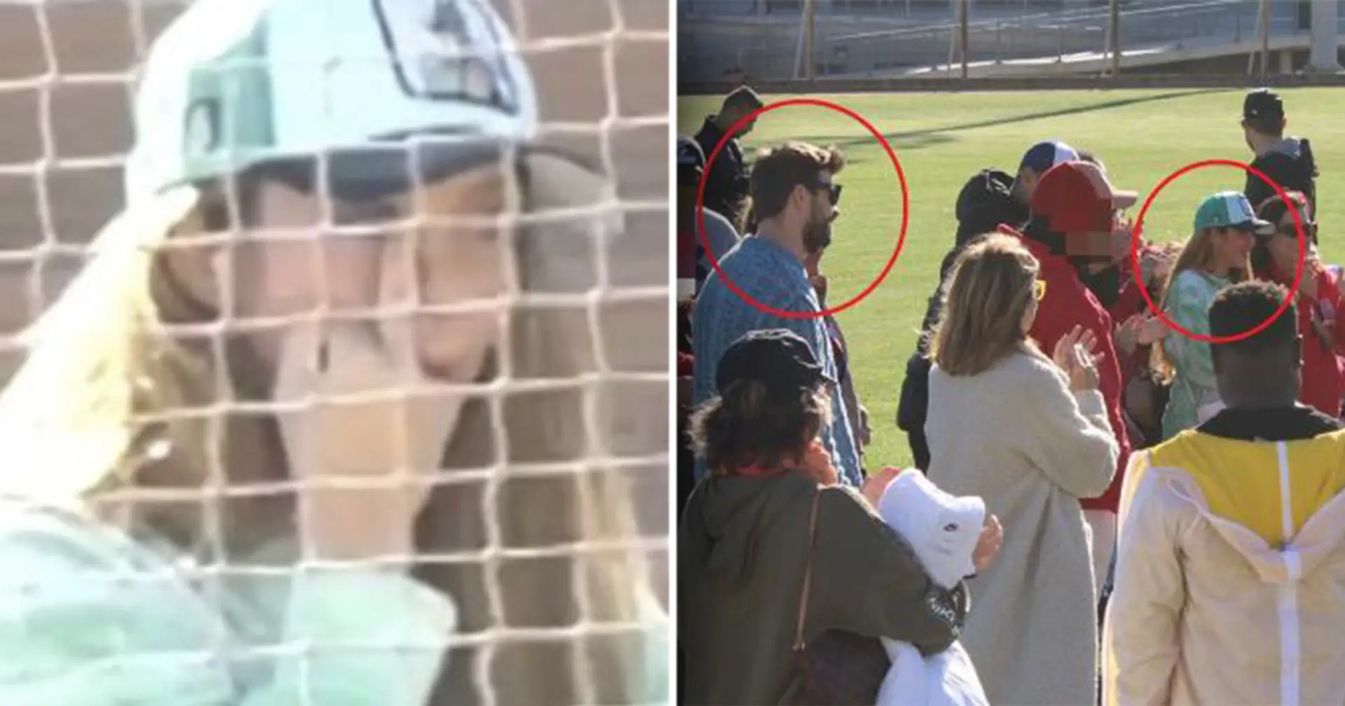 Shakira supposedly shows Pique middle finger during baseball game