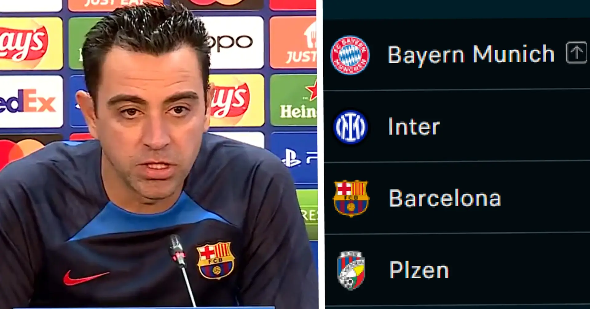 Xavi sur le choc du Bayern: "Nous avons encore de l'espoir de nous qualifier. Nous avons besoin de plus qu'un miracle"