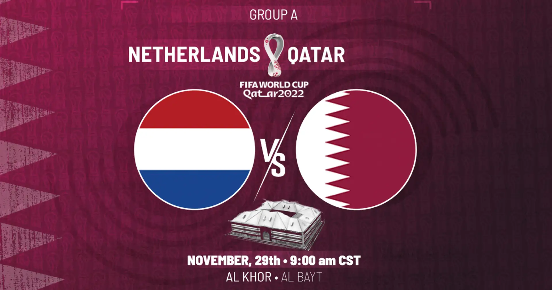 Netherlands vs Qatar: Official team lineups for the World Cup clash revealed