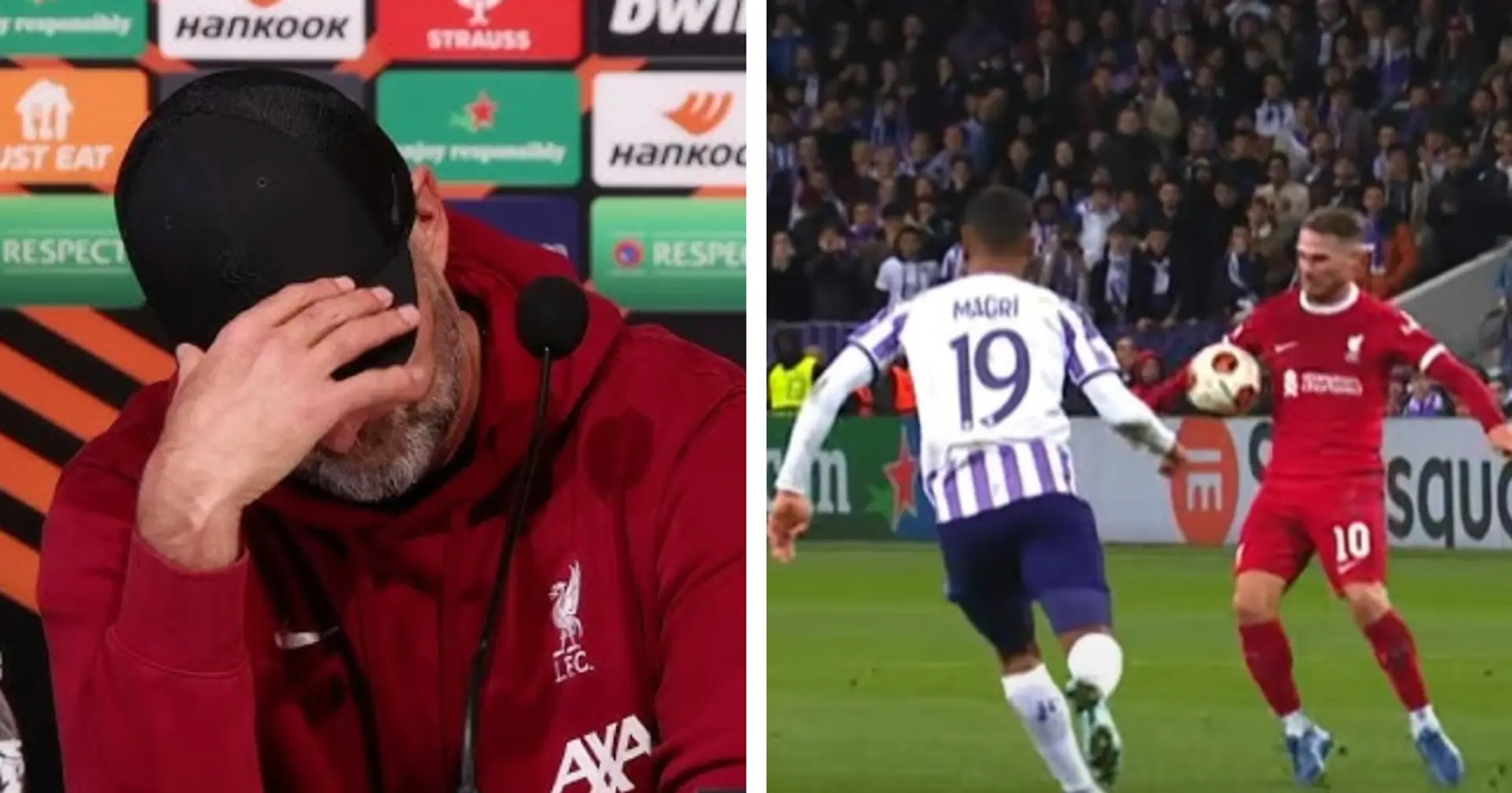 'I only saw the video back': Klopp reacts to VAR controversy in Toulouse loss
