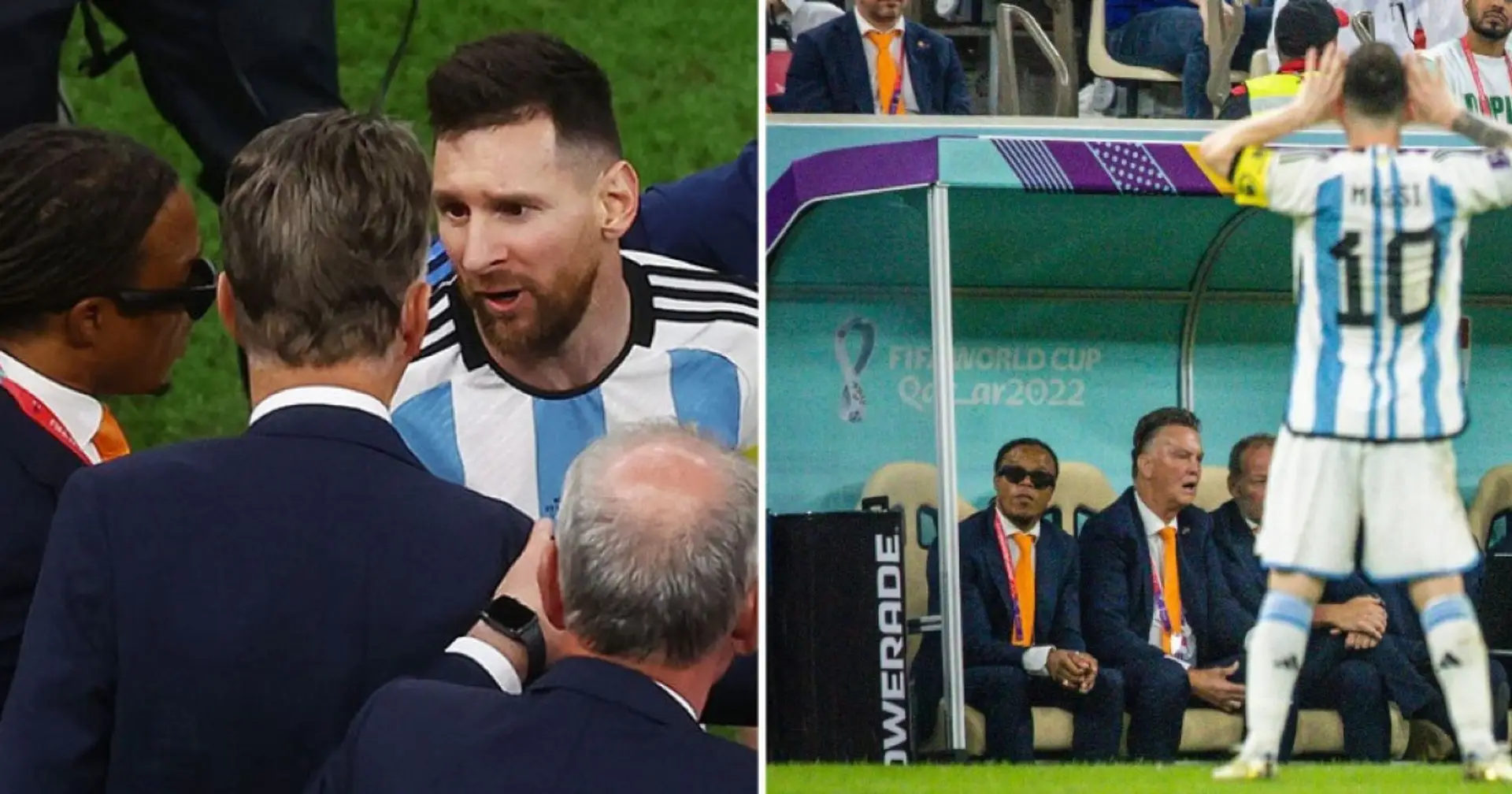 "Ich bin nicht so, ich habe so etwas nie getan": Leo Messi hat sich über die Geste gegenüber Van Gaal bei der Weltmeisterschaft geäußert 