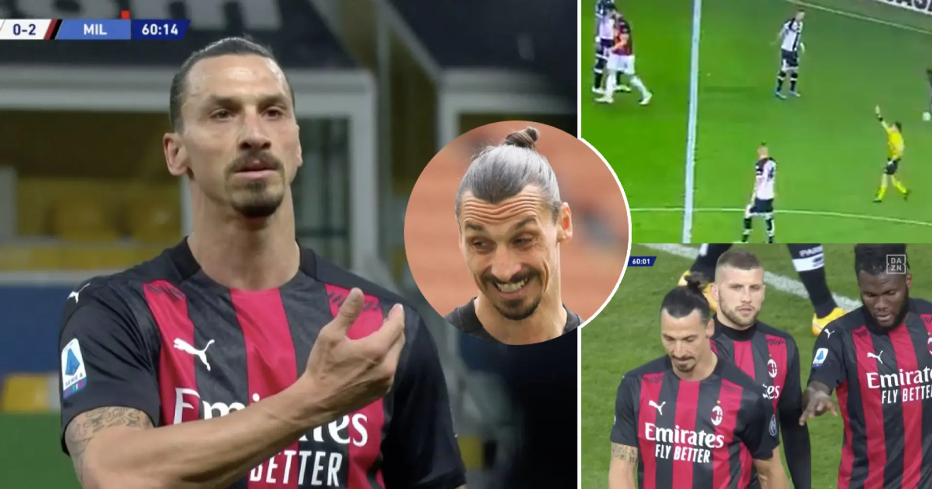 Words that led to Zlatan Ibrahimovic's bizarre red card revealed