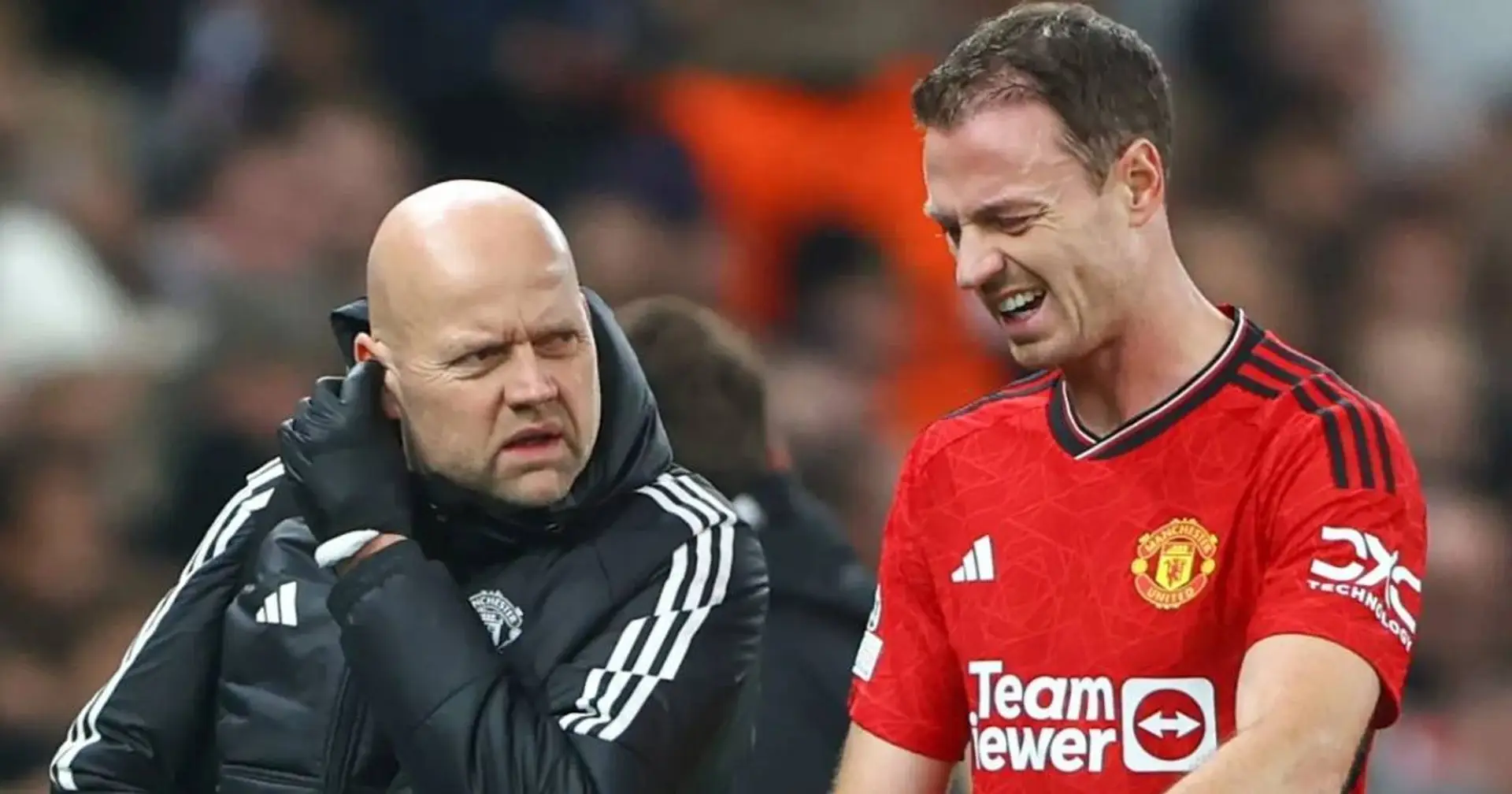 Injury crisis deepens: Jonny Evans ruled out for 3-4 weeks