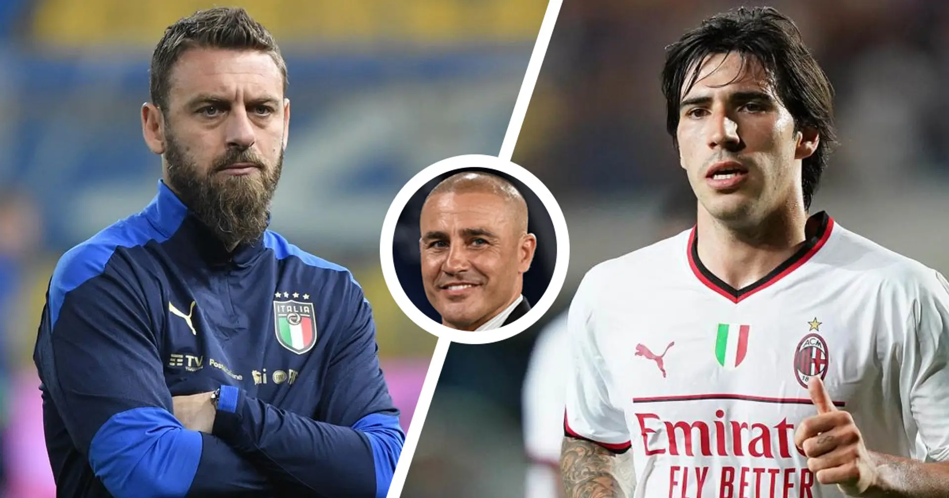 "Il nuovo De Rossi": Cannavaro elogia la crescita di Tonali, e scomoda 2 paragoni del passato del Milan