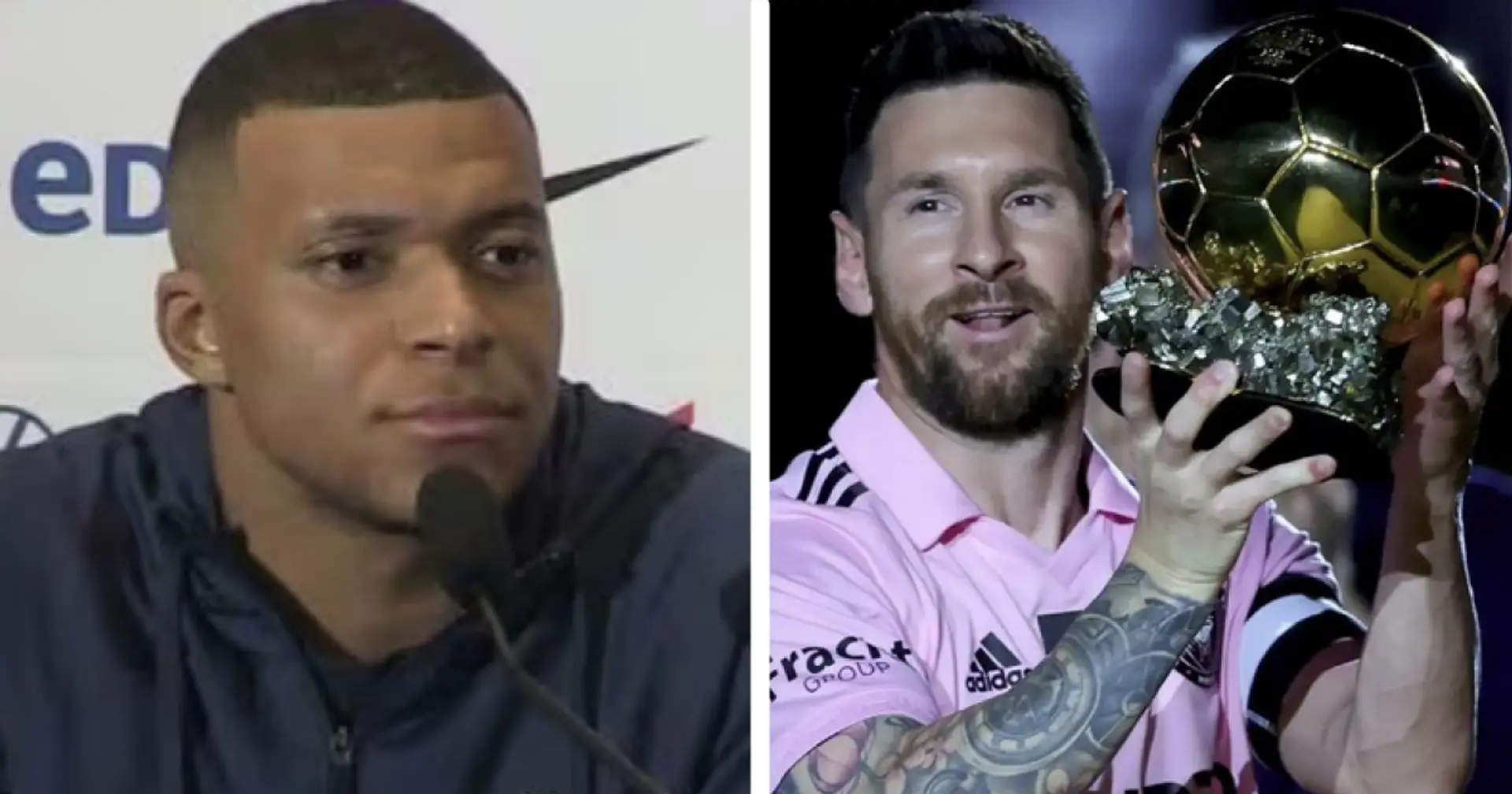 Mbappe names exact moment he knew Messi 'had won' Ballon d'Or