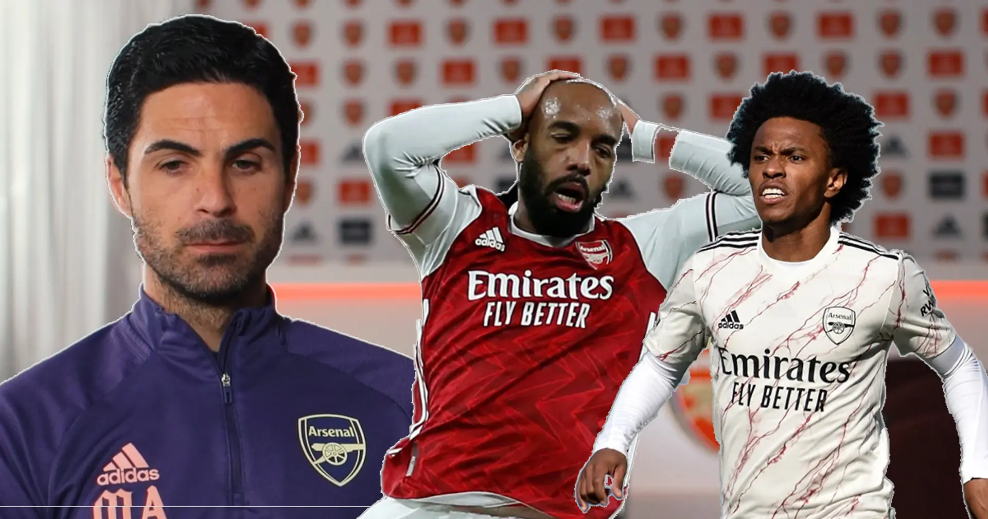 Willian, Lacazette & 12 more players who should leave Arsenal as Arteta confirms massive summer clearout