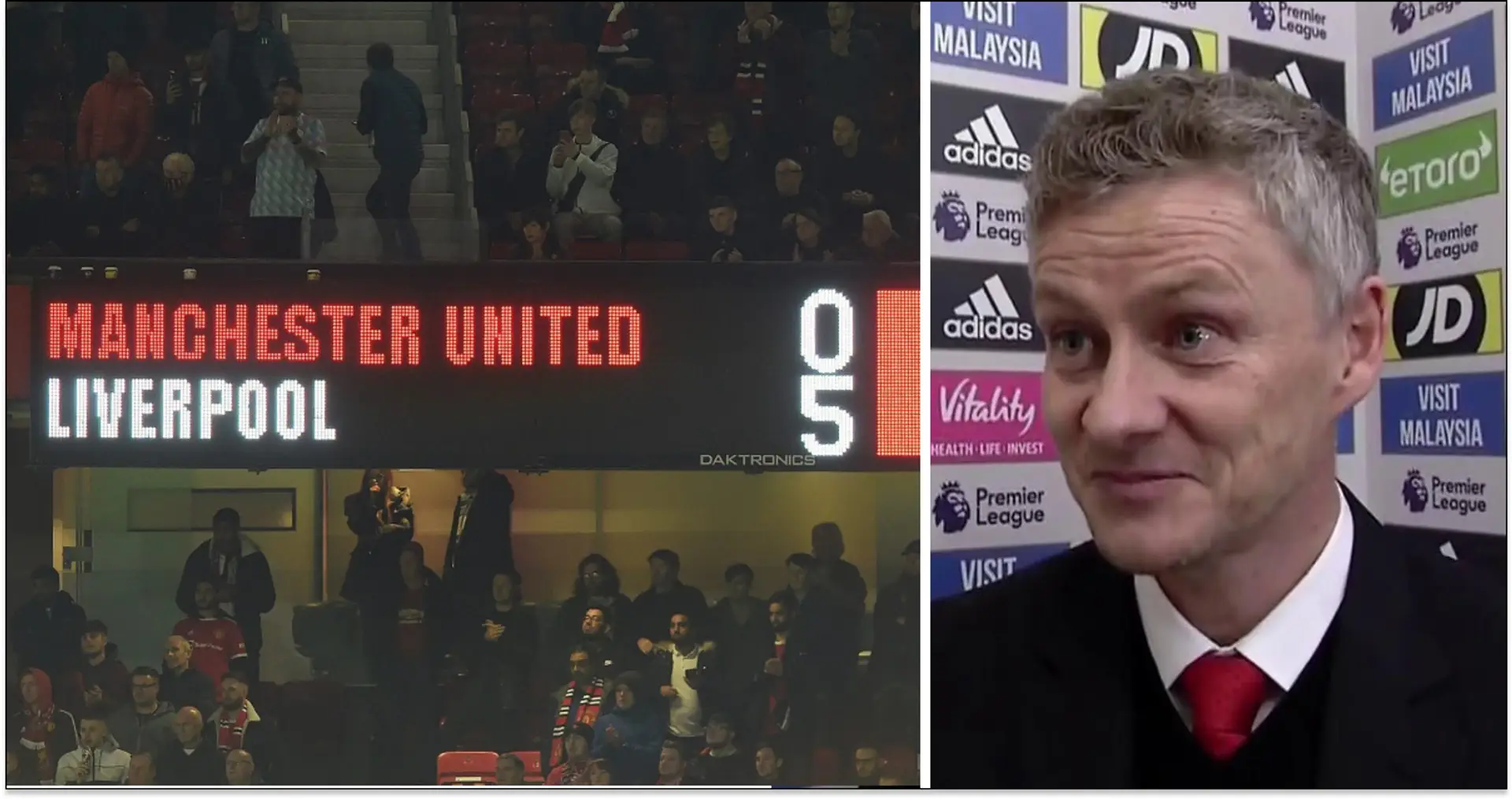 'It was 50/50': Solskjaer revisits Man United 0-5 Liverpool